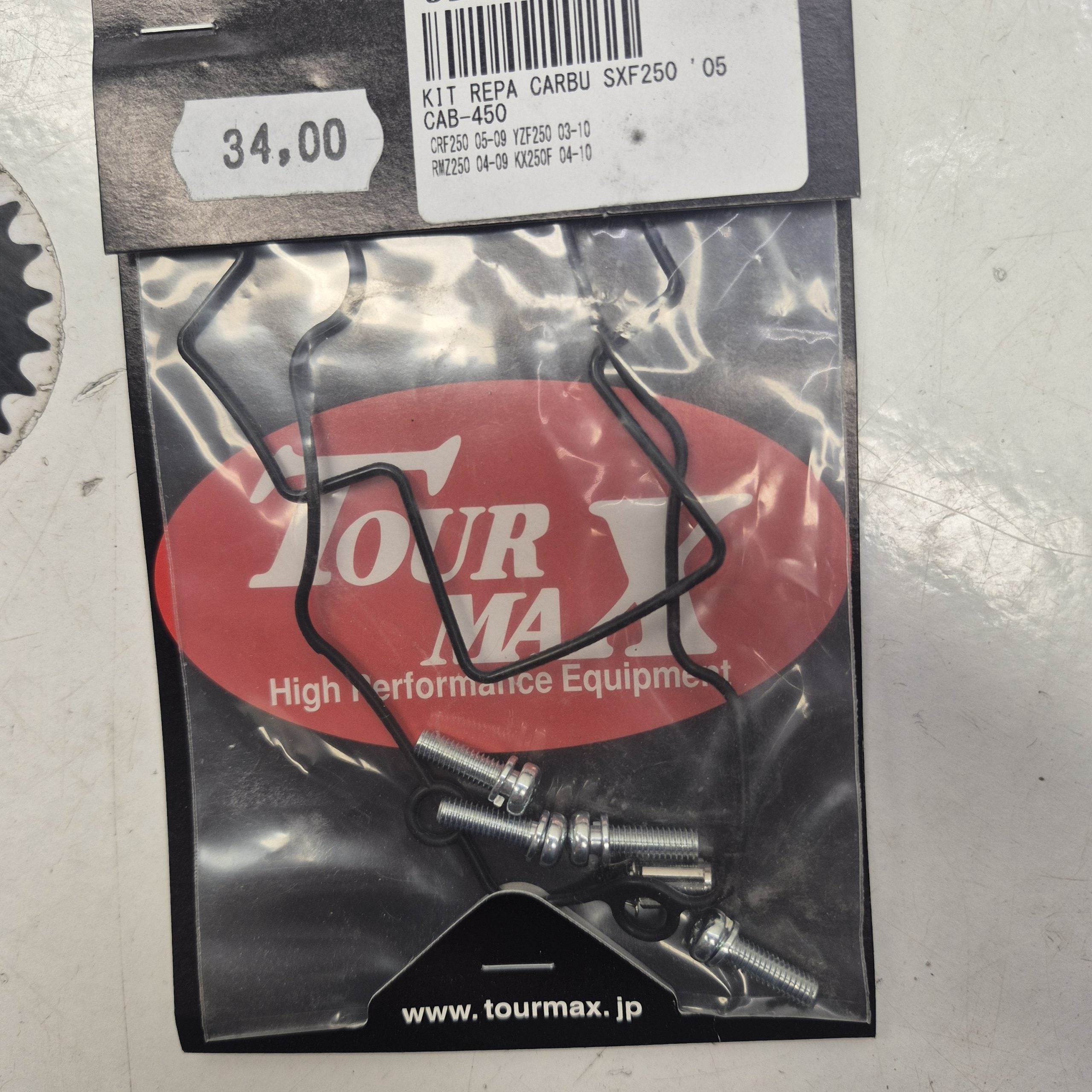 kit reparation carburateur ktm 250 sxf 05 / crf 250 05-09 / 250 yzf 03-10 / 250 kxf rmz 04-09