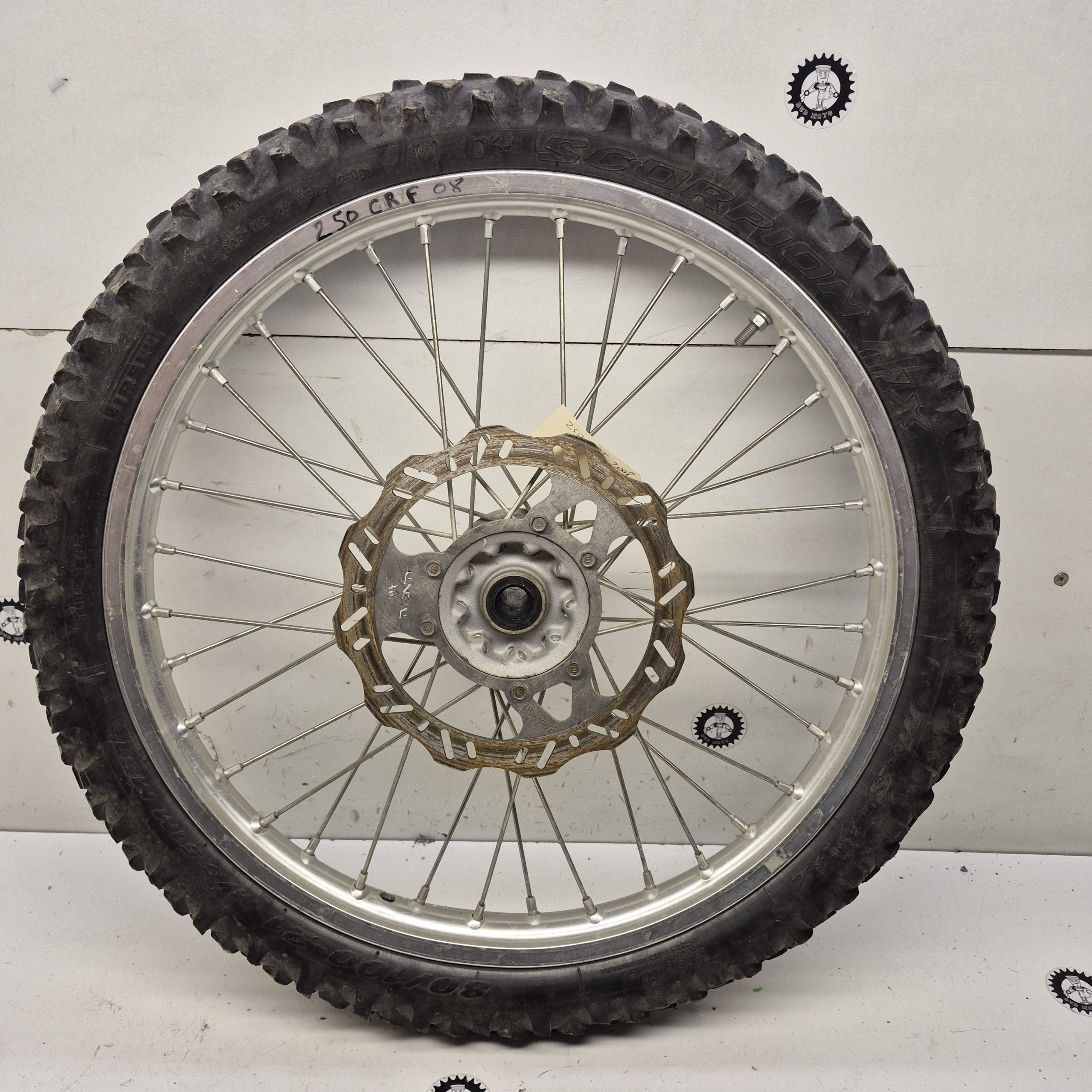 roue avant honda 250 crf 2008