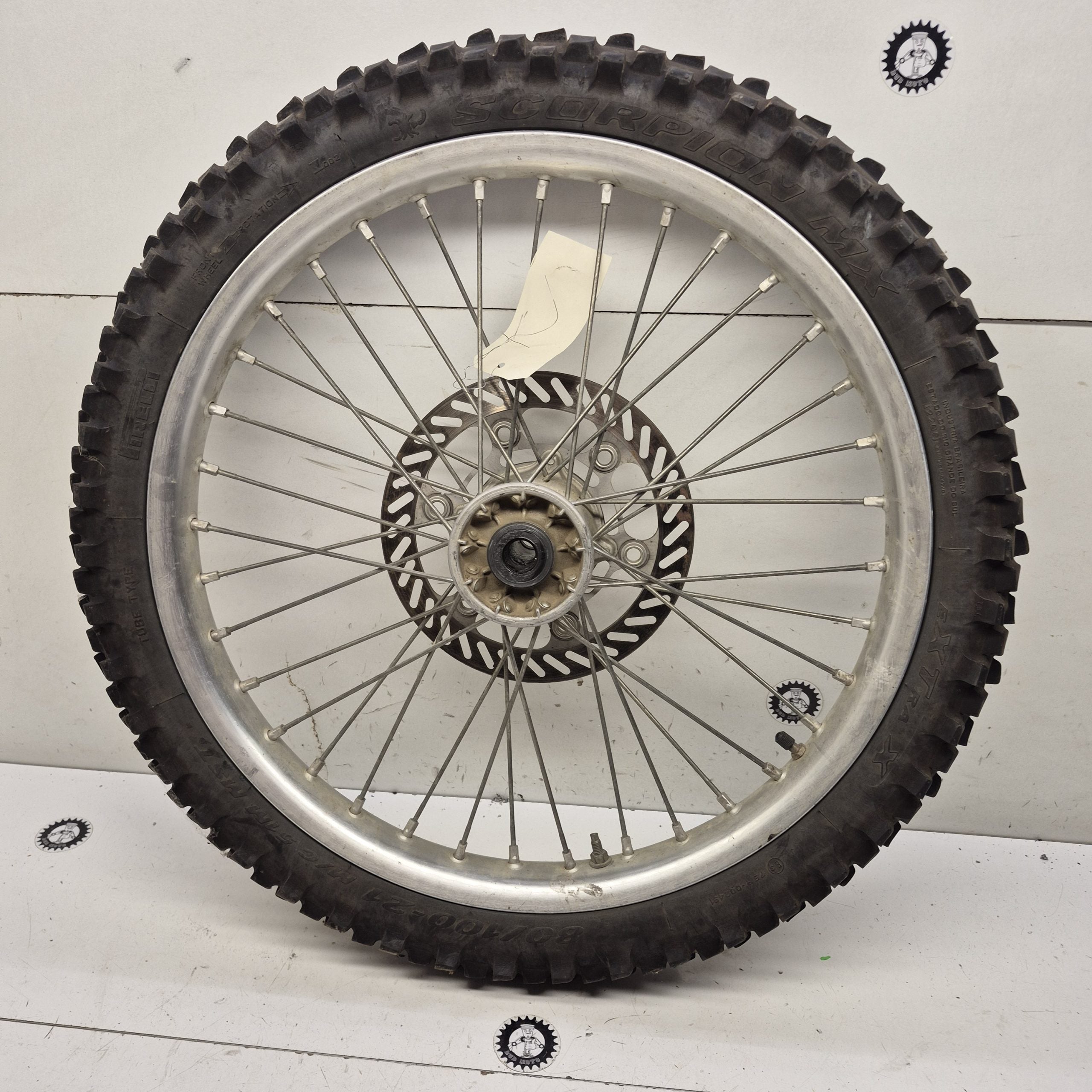 roue avant kawasaki 125 kx 2002-3