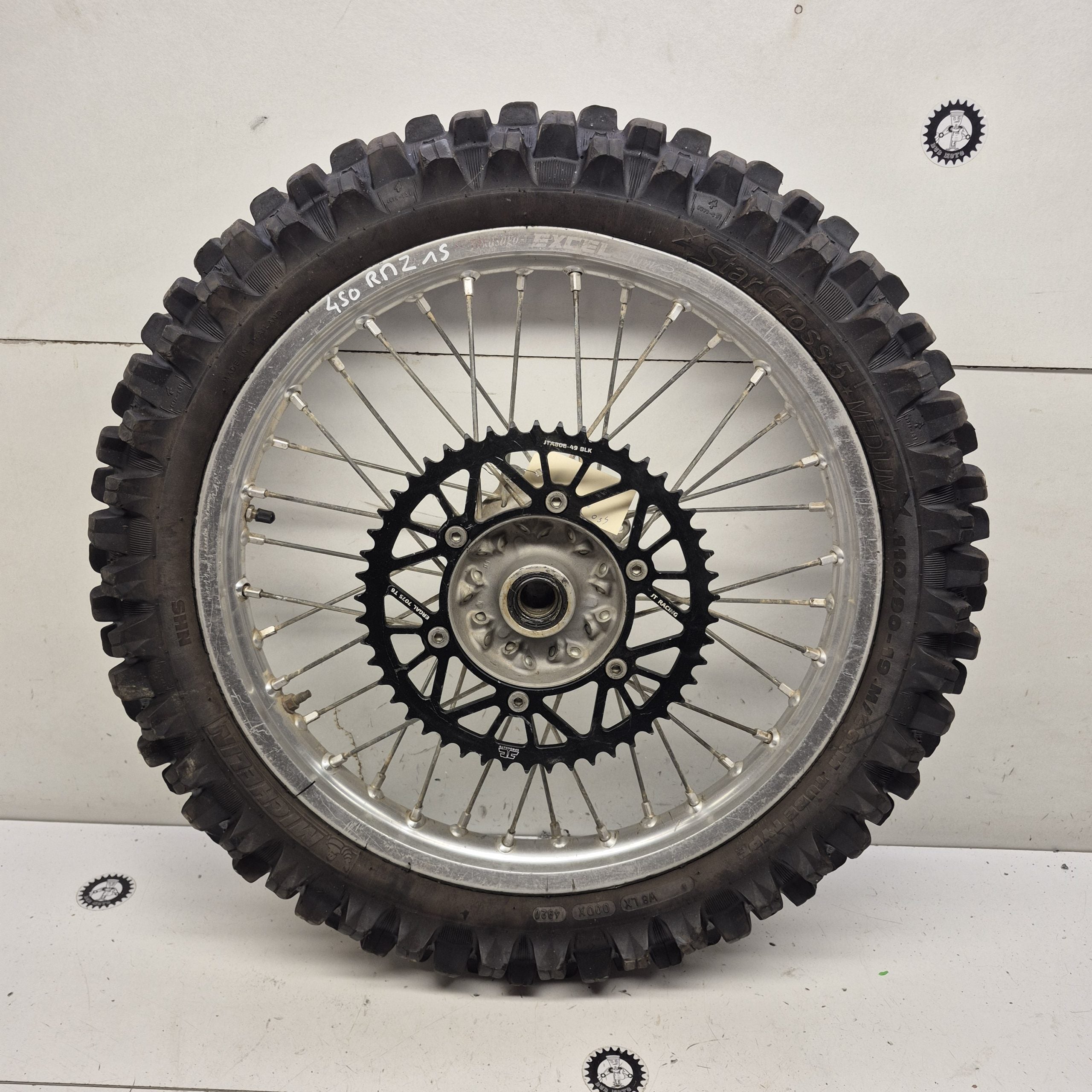 roue arriere suzuki 450 rmz 2015