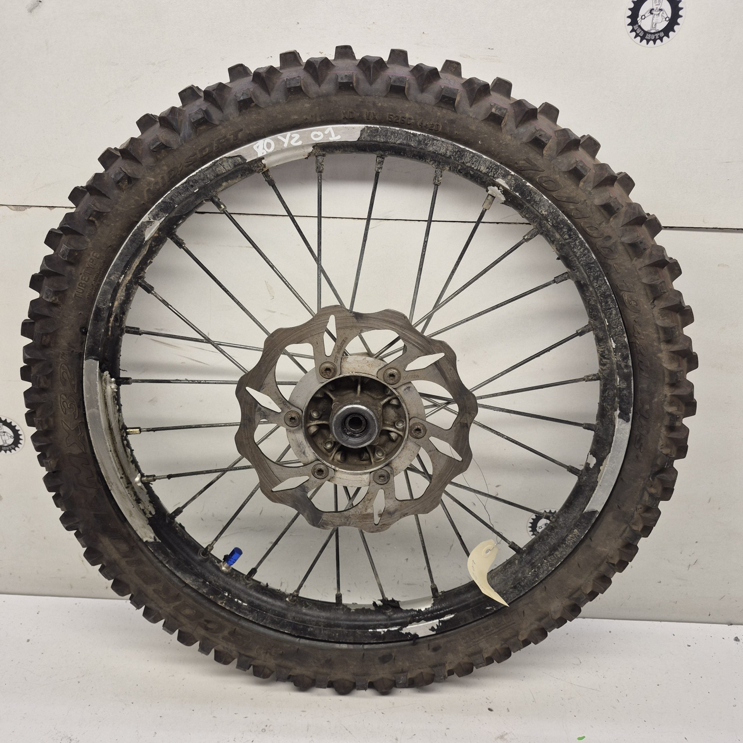 roue avant yamaha 80 yz 2001
