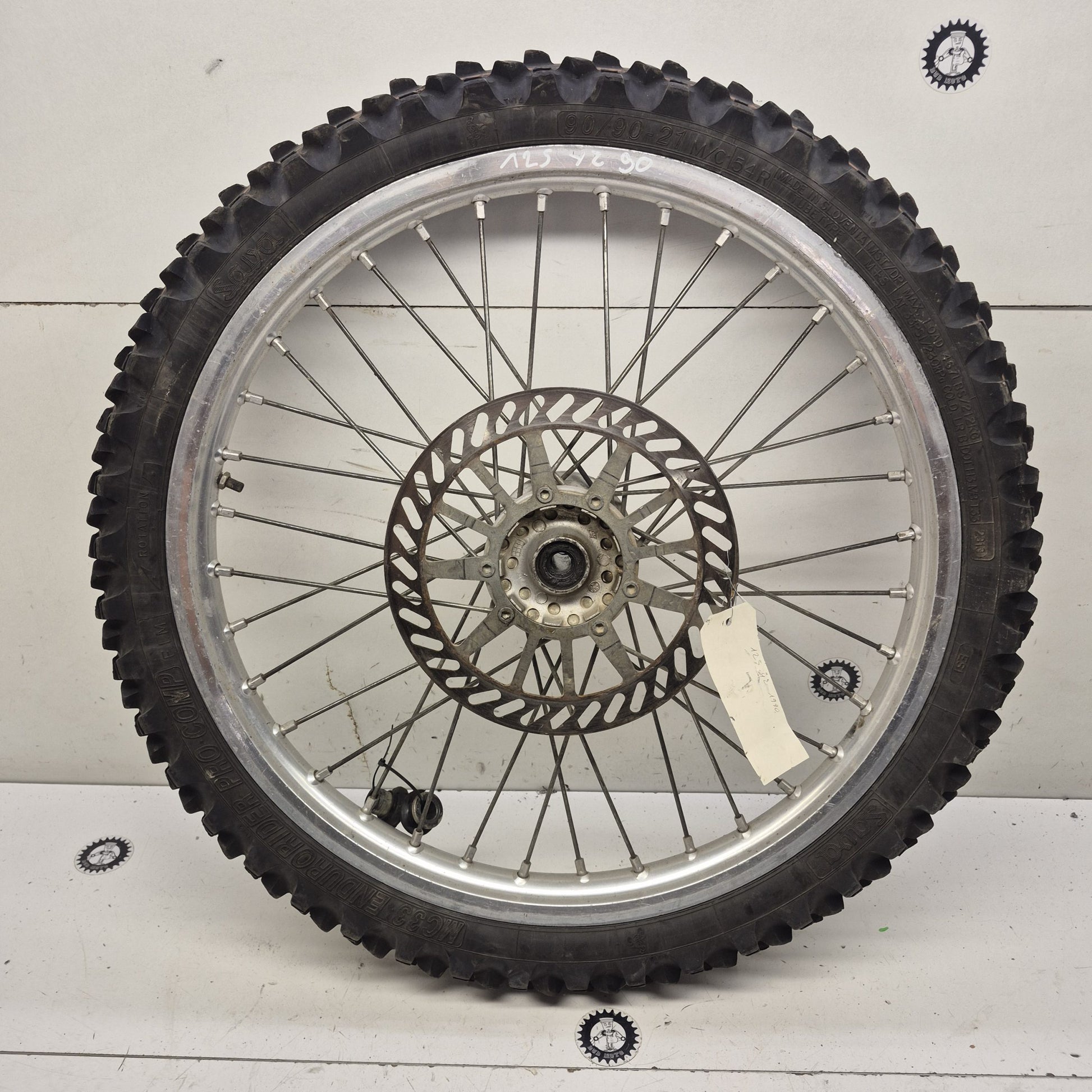 roue avant yamaha 125 yz 1990-1