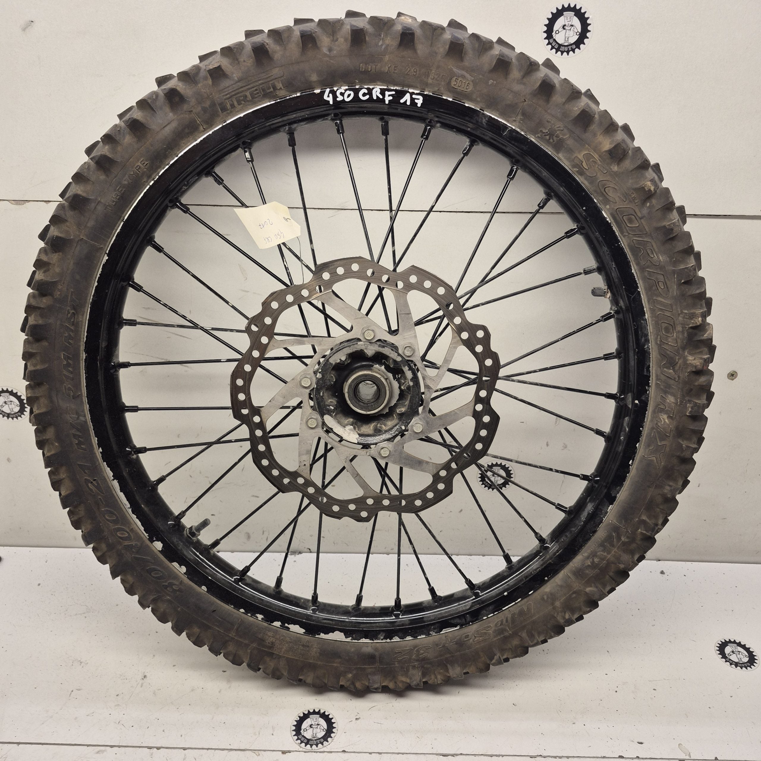 roue avant honda 450 crf 2017