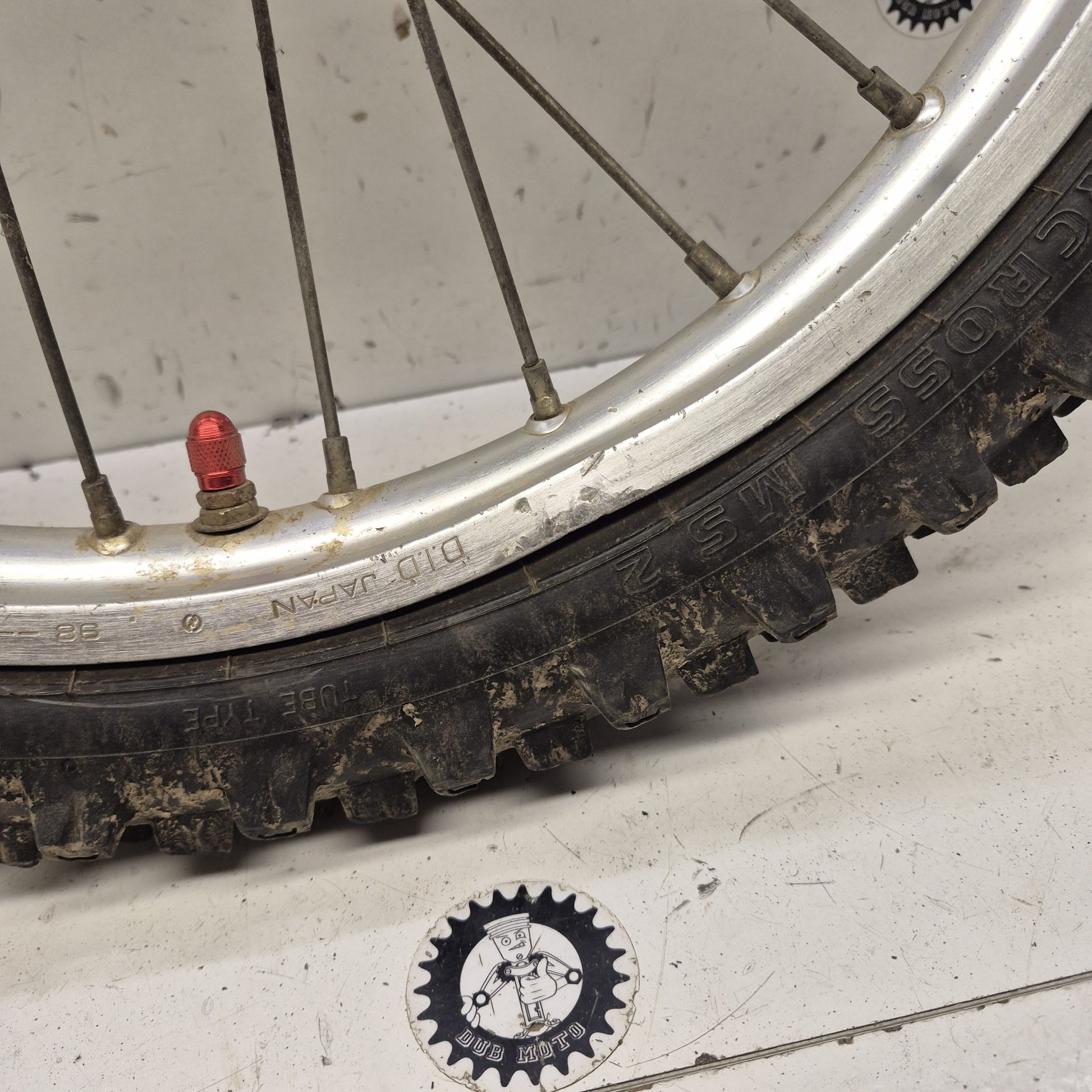 roue avant honda 80 cr 1998-2
