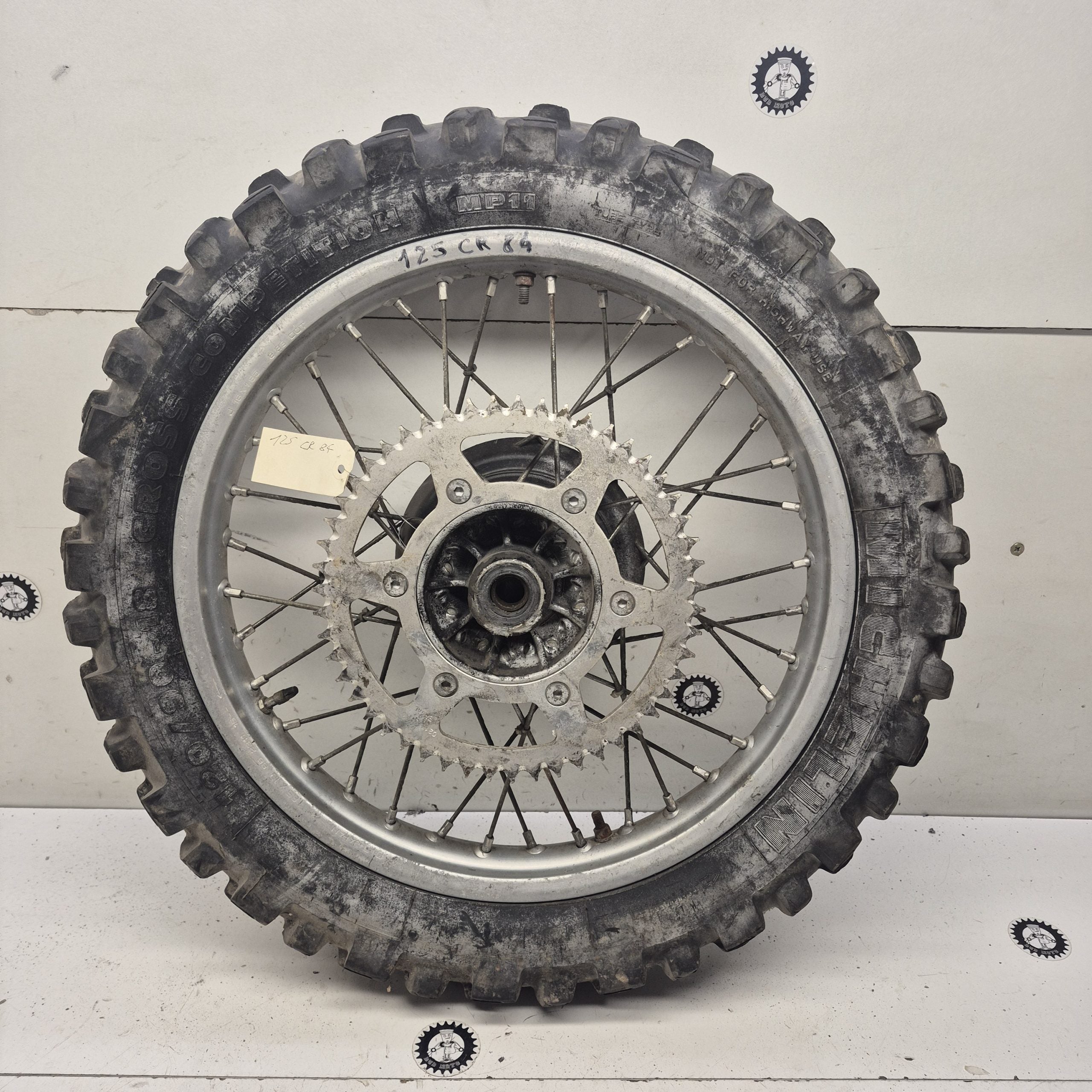 roue arriere honda 125 cr 1984