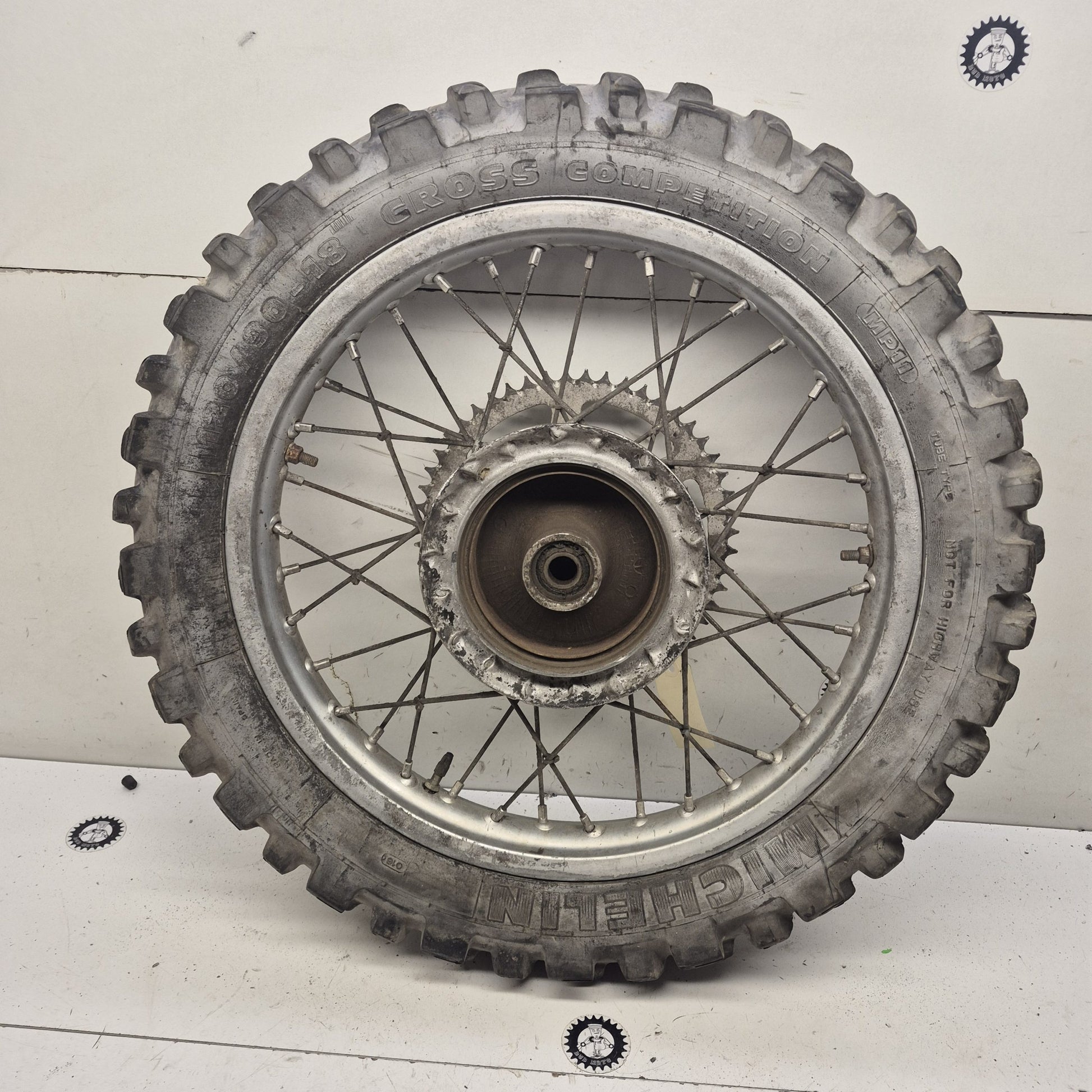 roue arriere honda 125 cr 1984-2