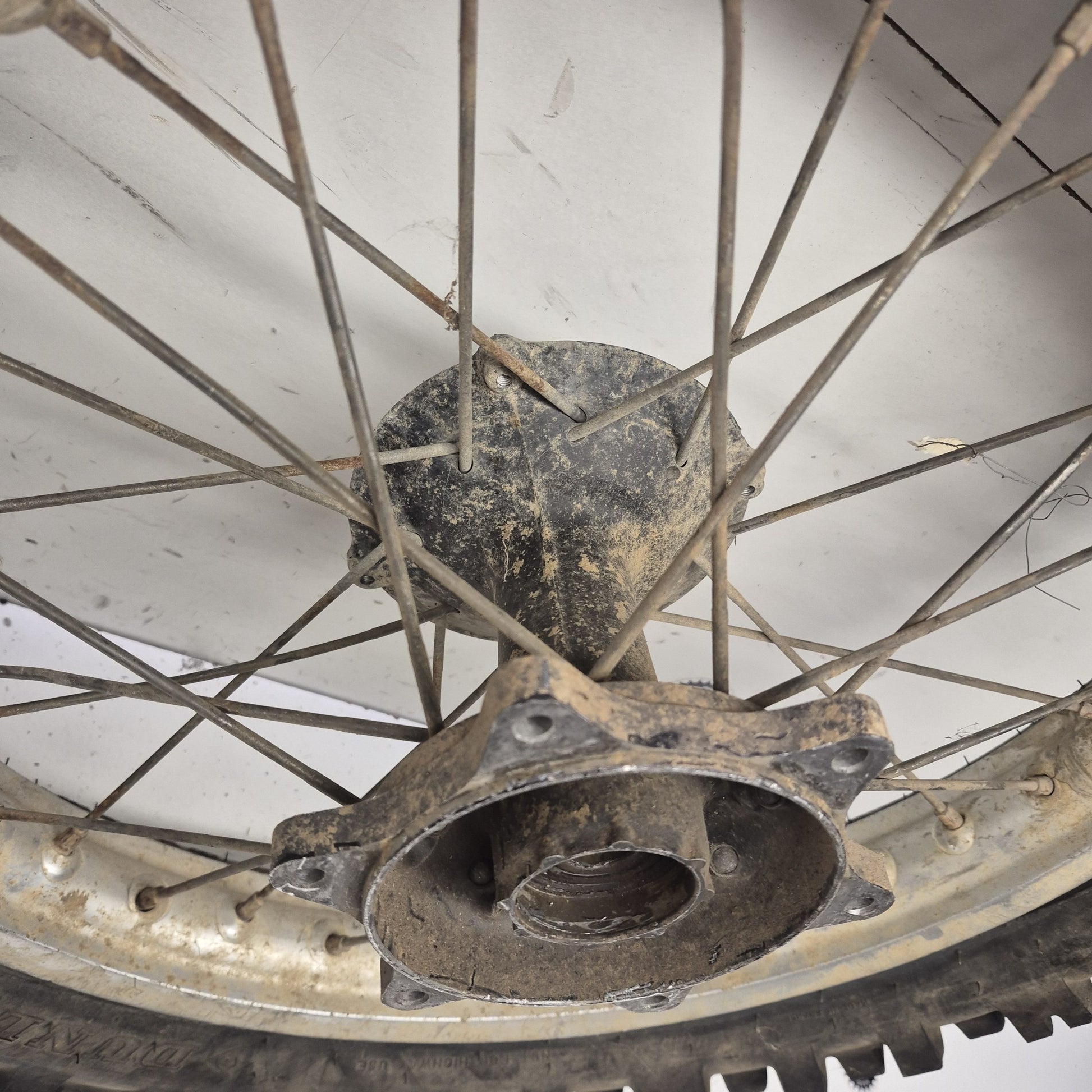 roue arriere honda 125 cr 1994 en l'état-4