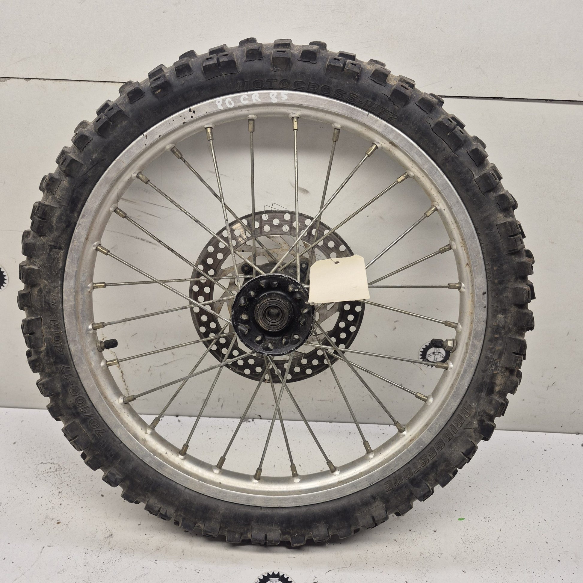 roue avant honda 80 cr 1985-1