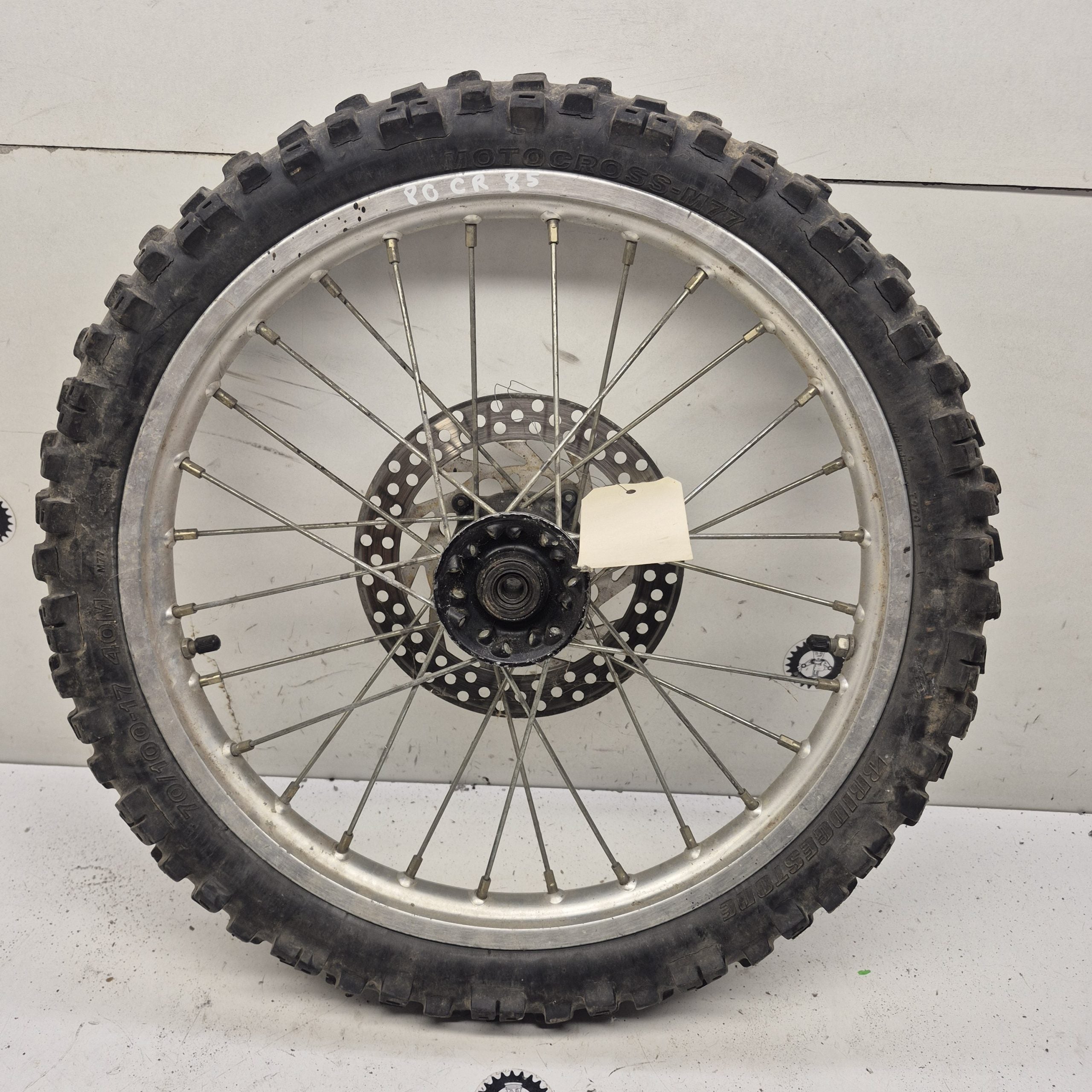 roue avant honda 80 cr 1985