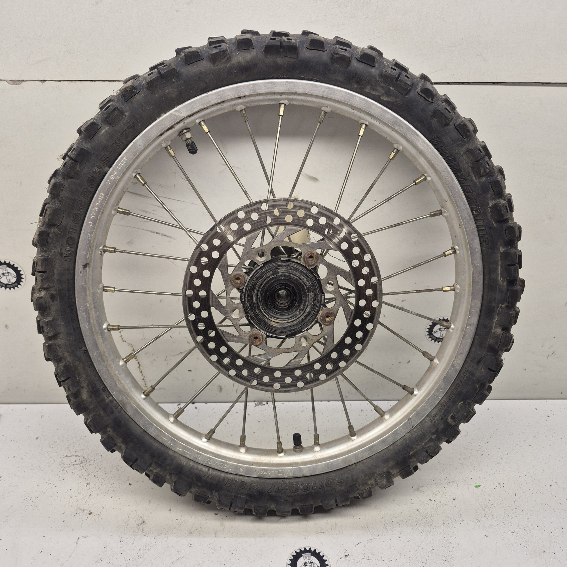 roue avant honda 80 cr 1985-2