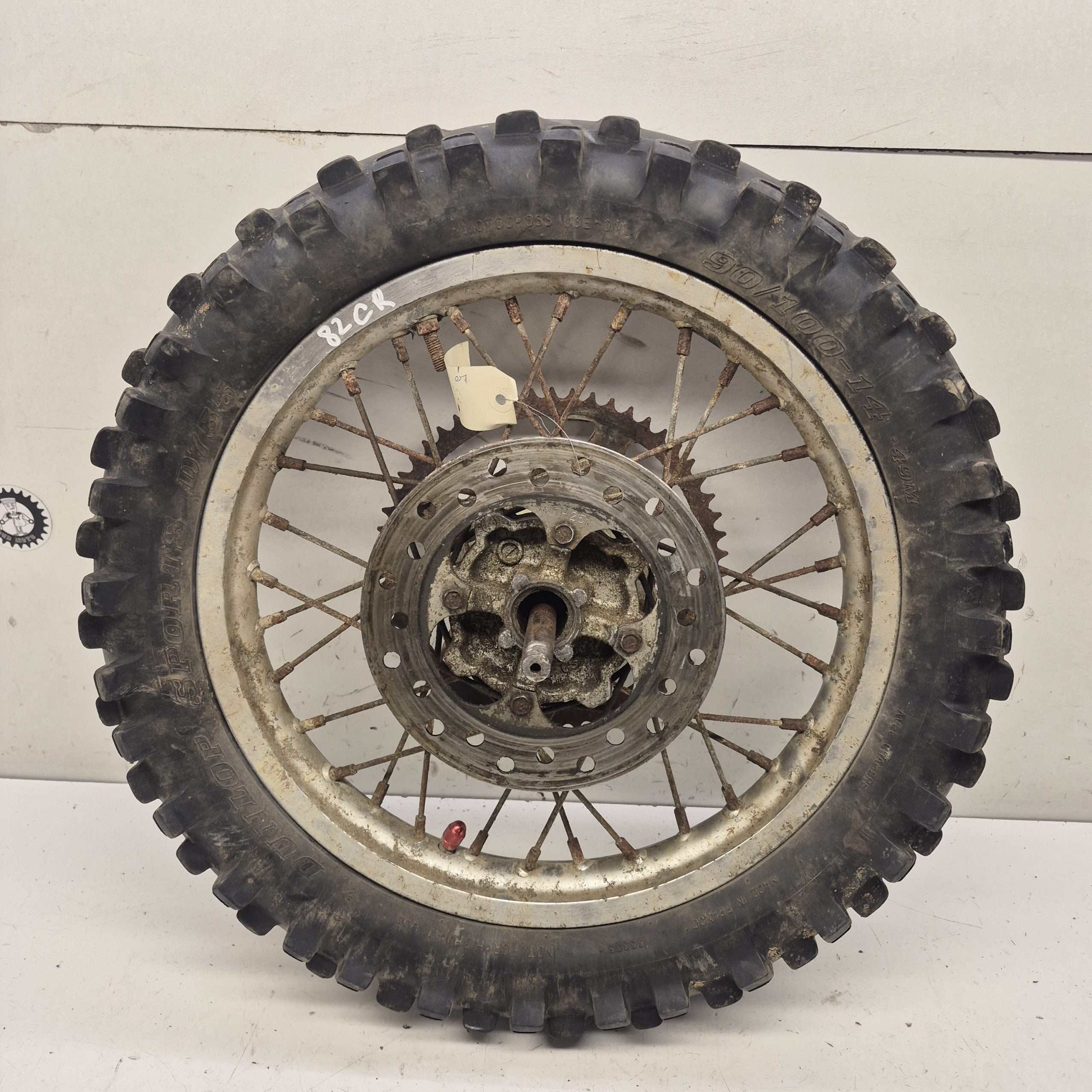 roue arriere honda 82 cr en l'état
