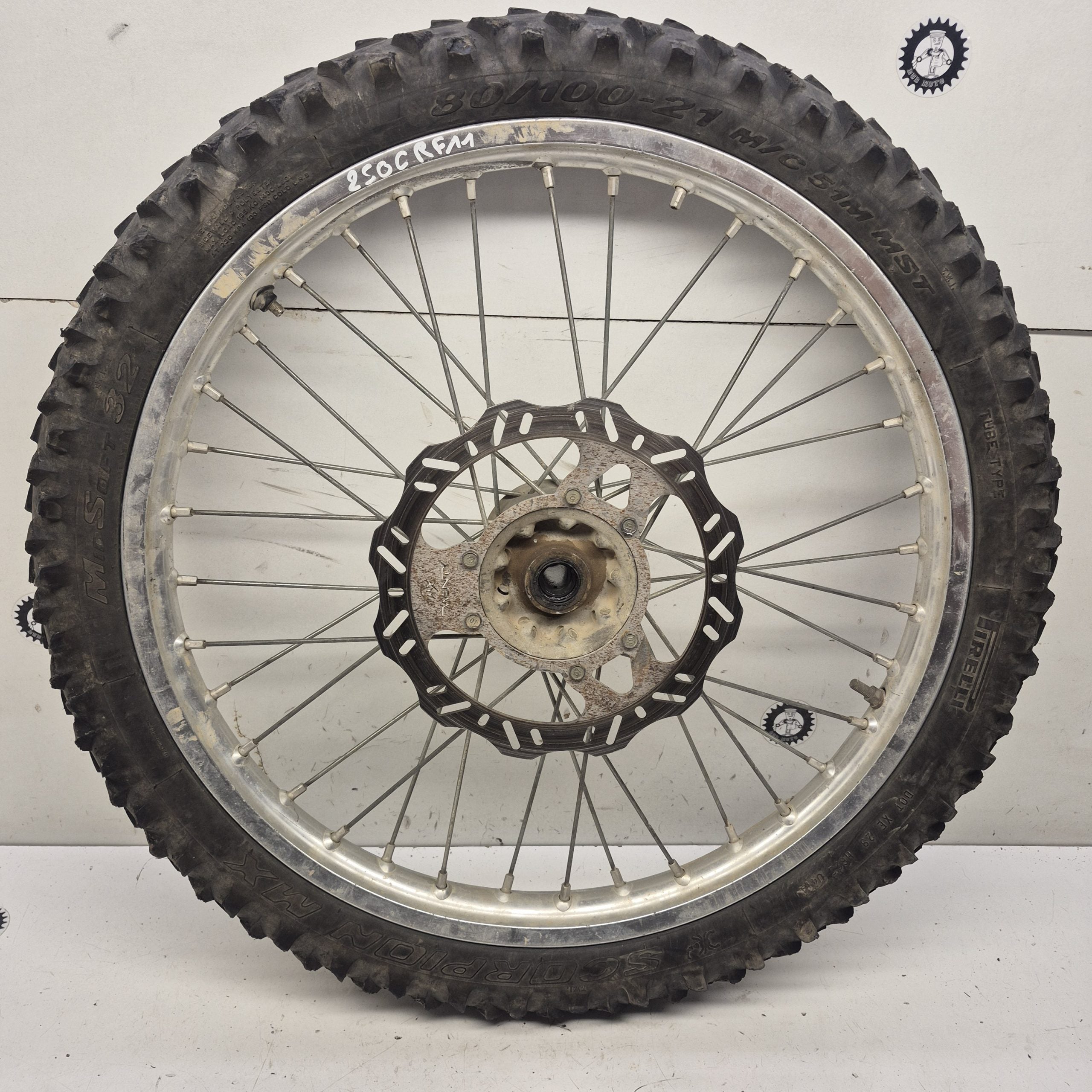 roue avant honda 250 crf 2011