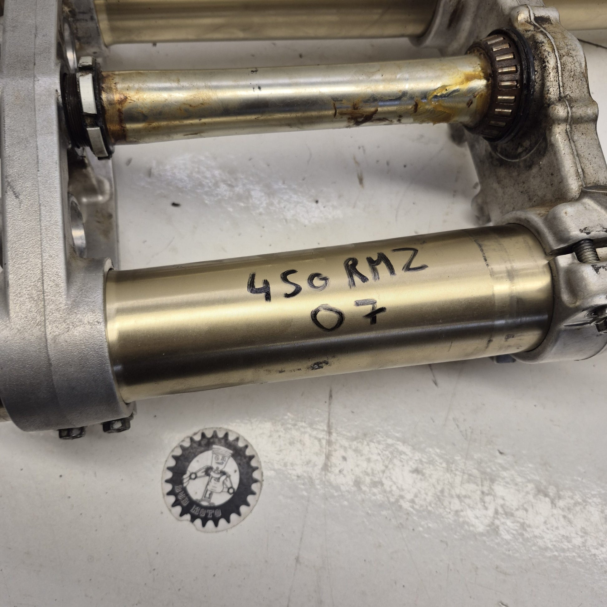 fourche suzuki 450 rmz 2007-2