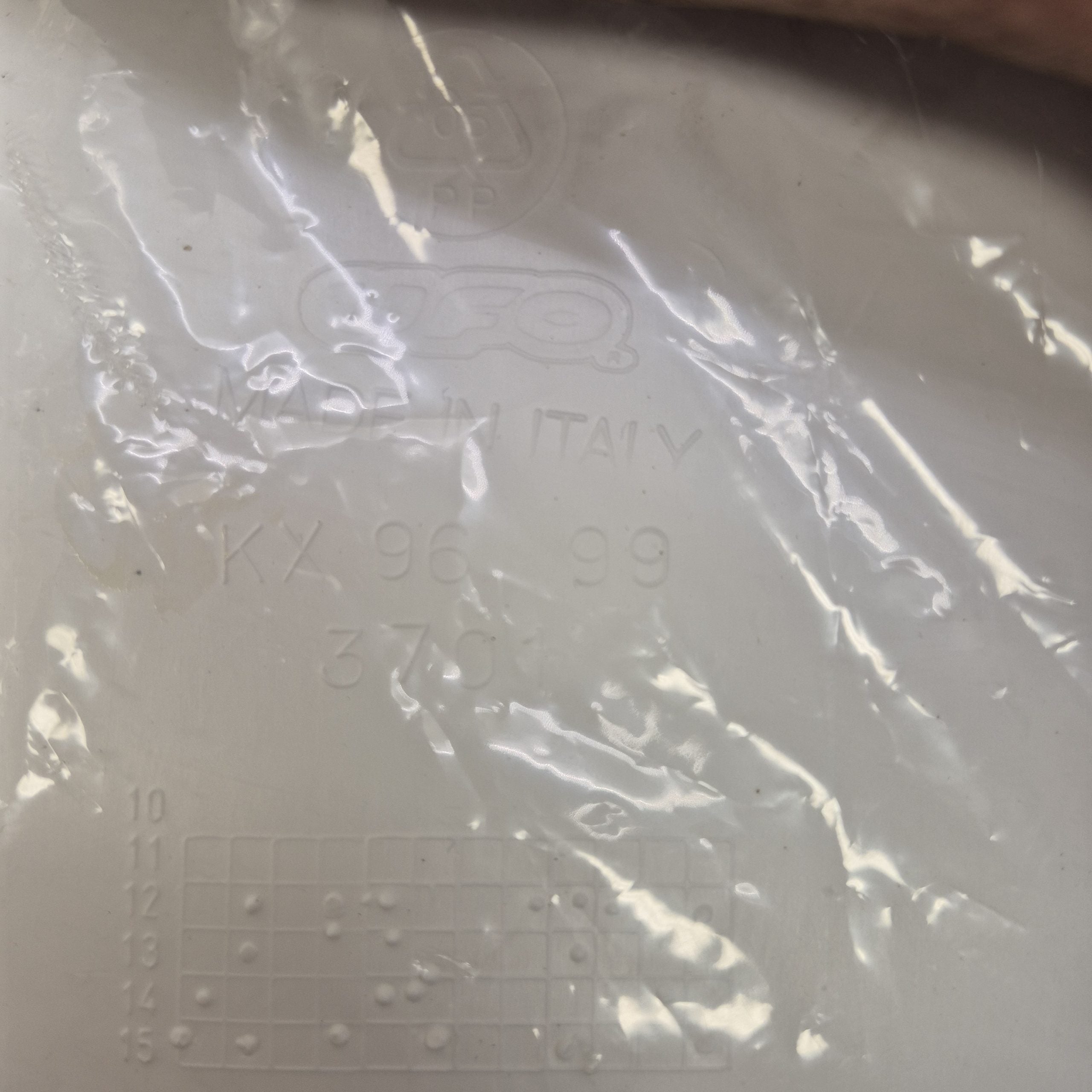 plaque numero kawasaki kx 96-99-3
