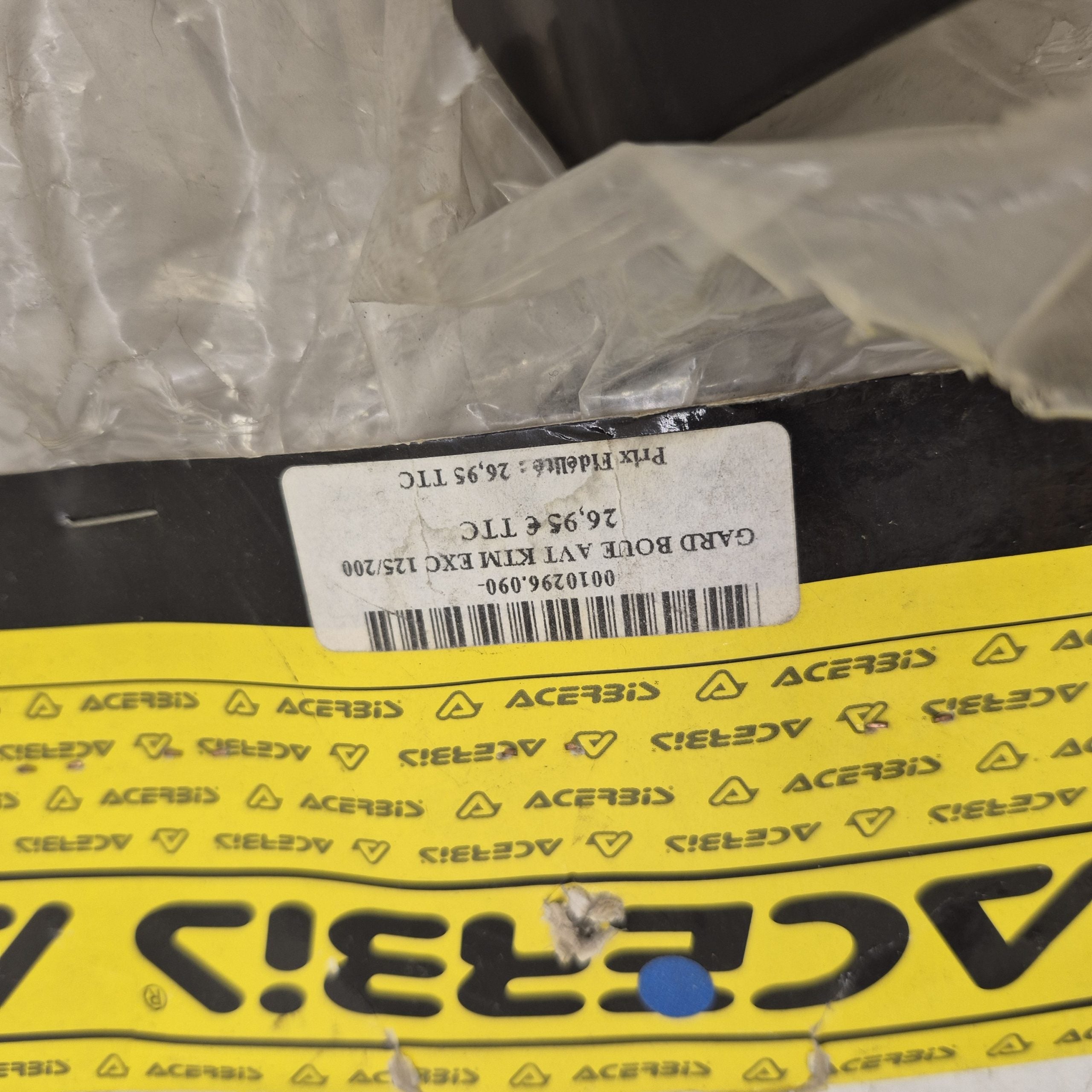 garde boue avant neuf ktm 125 200 exc