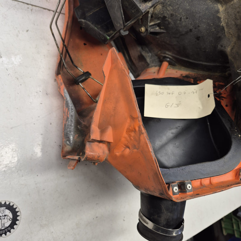 boite a air en l'état ktm 450 sxf 2007-4