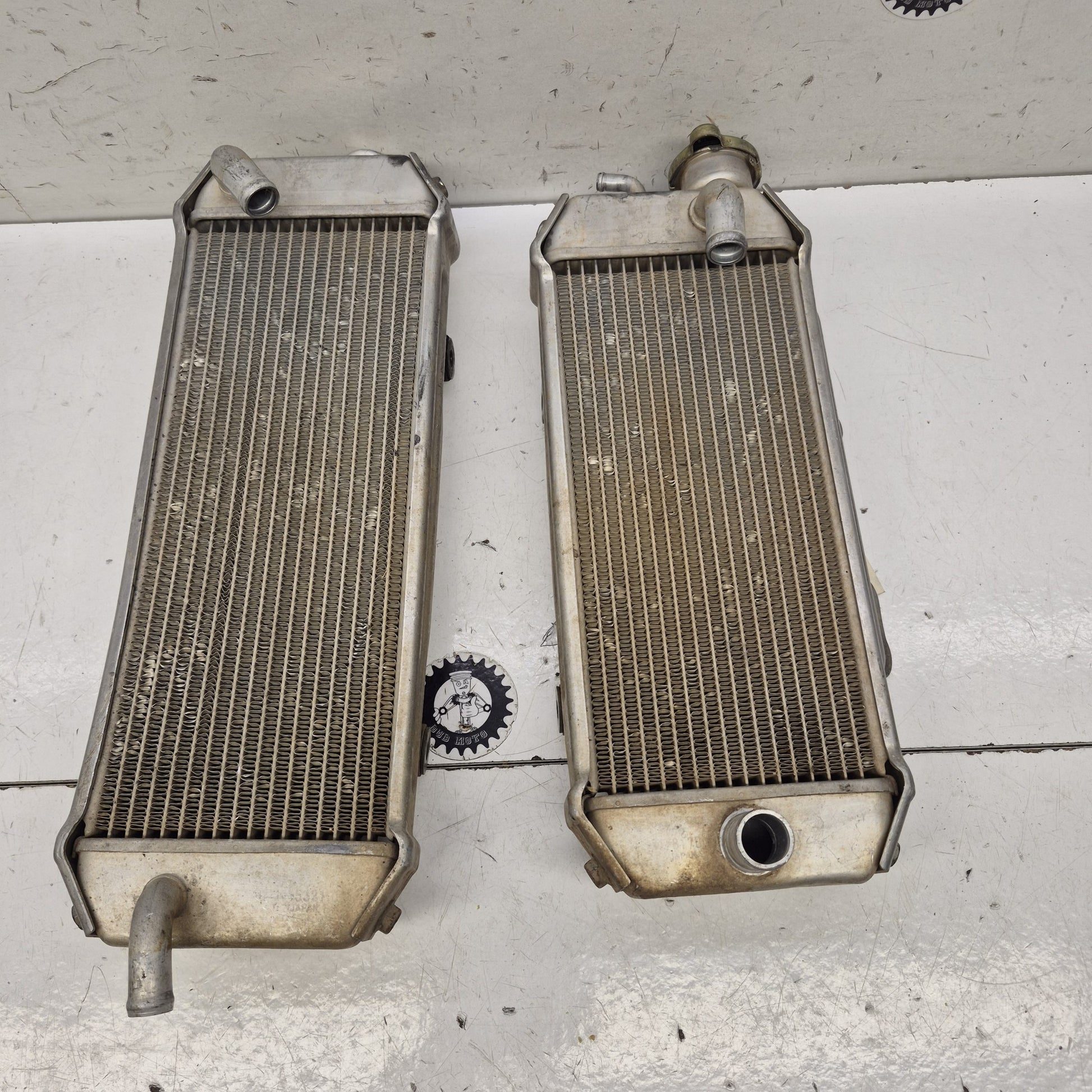 radiateurs kawasaki 250 kxf 2007-2