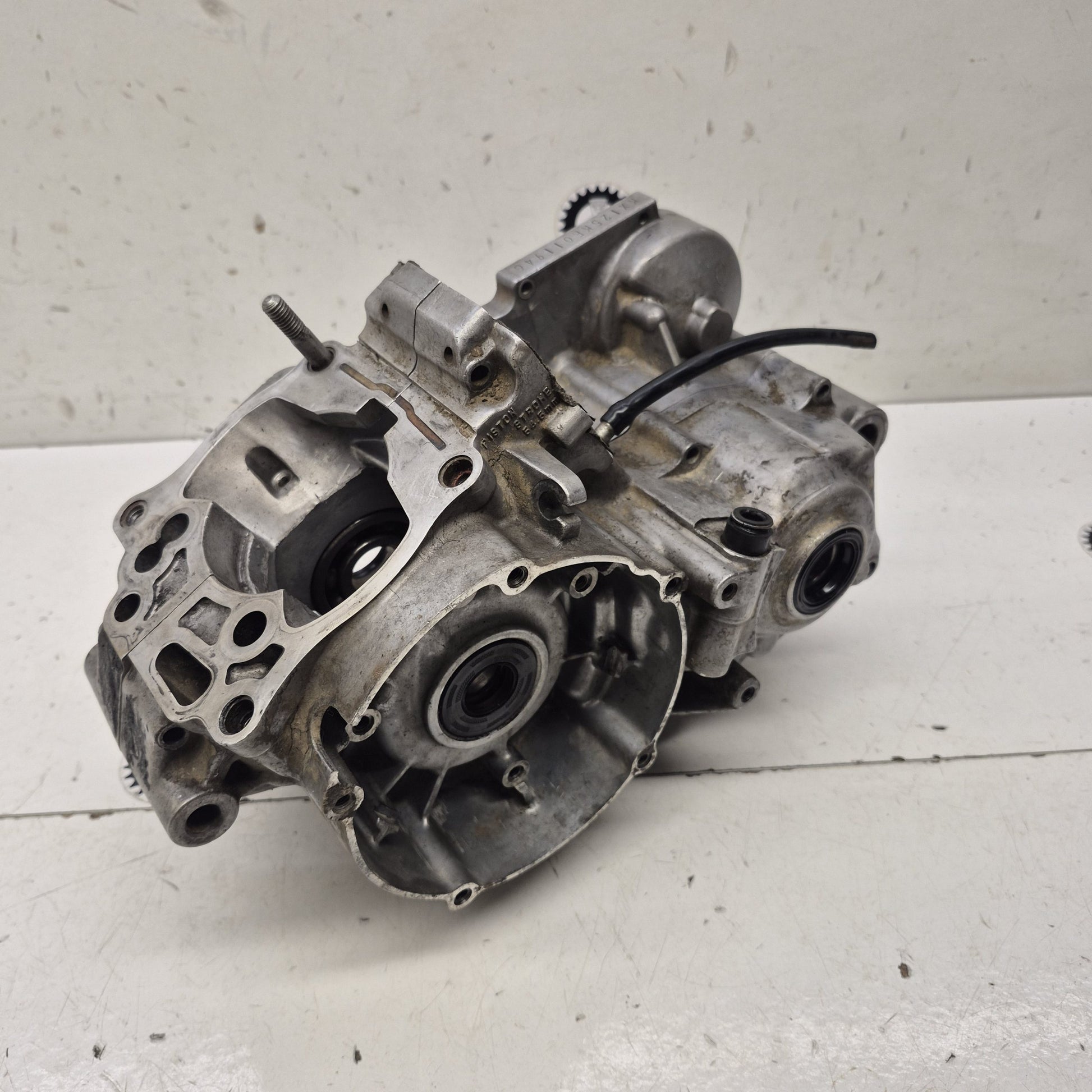carters moteur kawasaki 125 kx 1998 en l'état-1