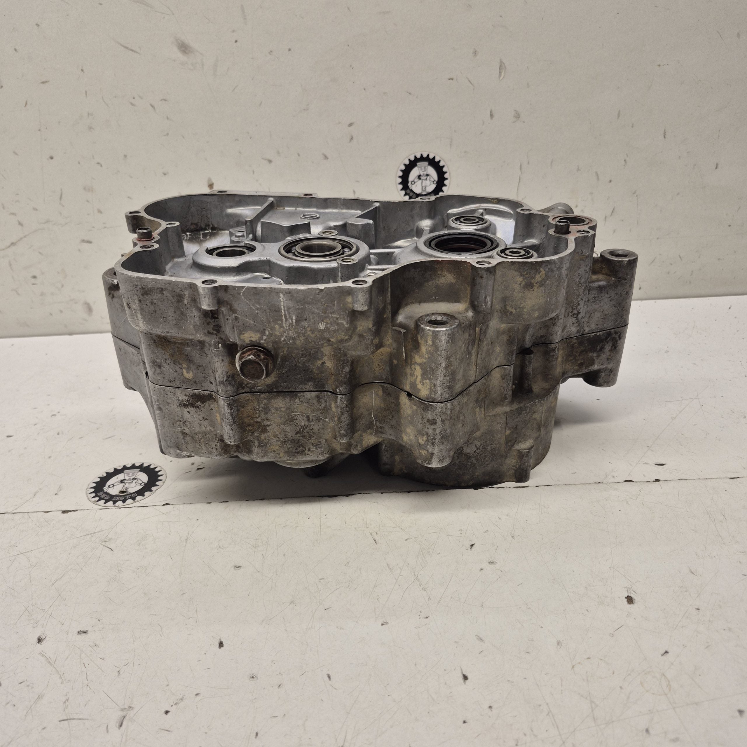 carters moteur kawasaki 125 kx 1998 en l'état-3