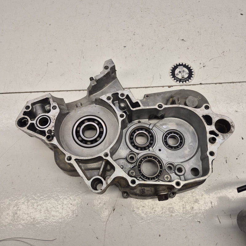carters moteur kawasaki 125 kx 1998 en l'état-4