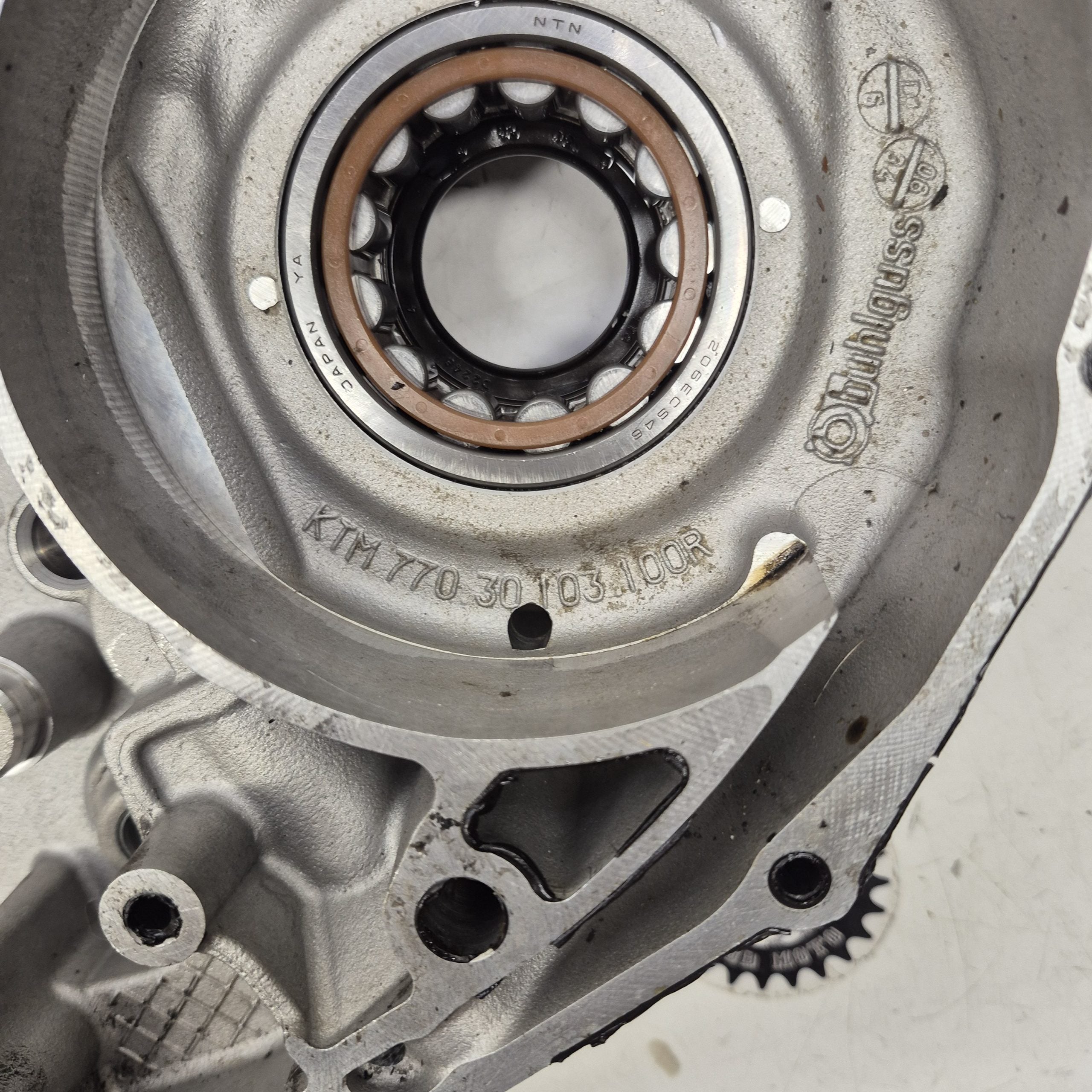carter moteur ktm 250 excf 08-12 77030103100R-4