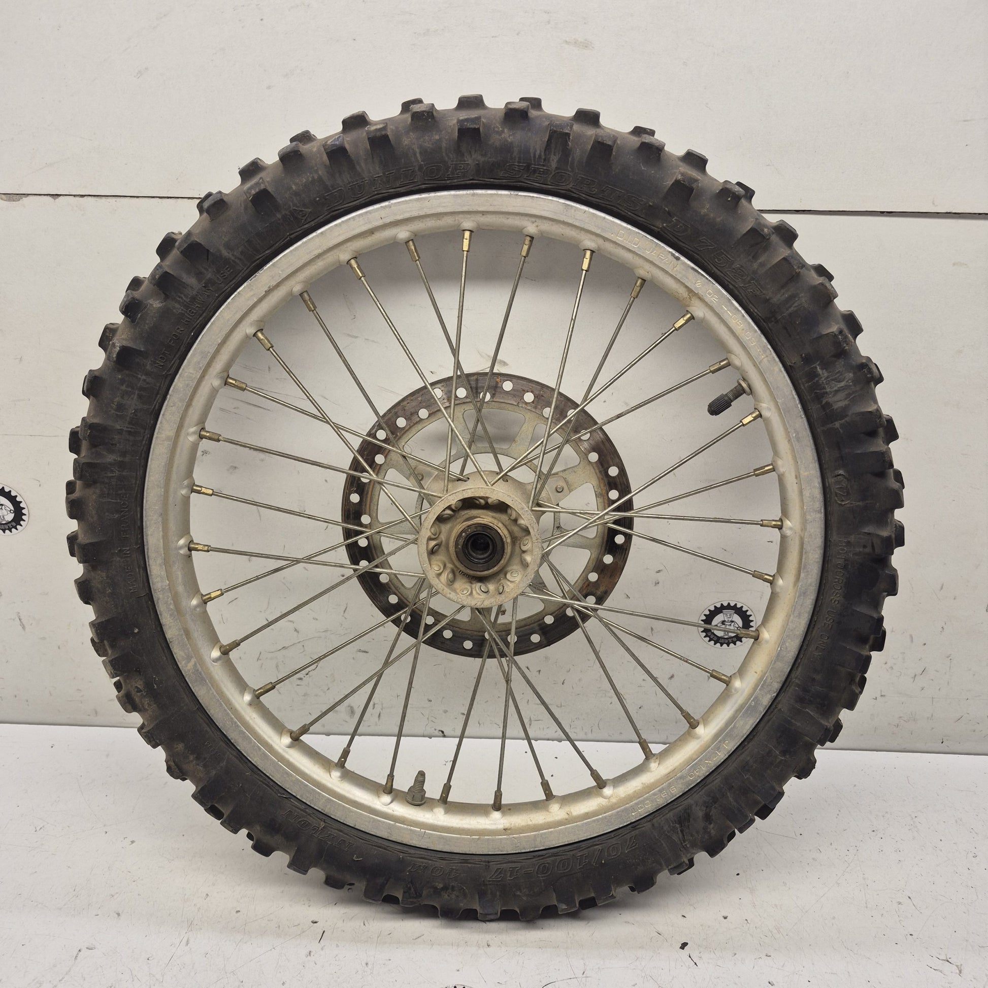roue avant en l'état yamaha 80 yz 1993-2