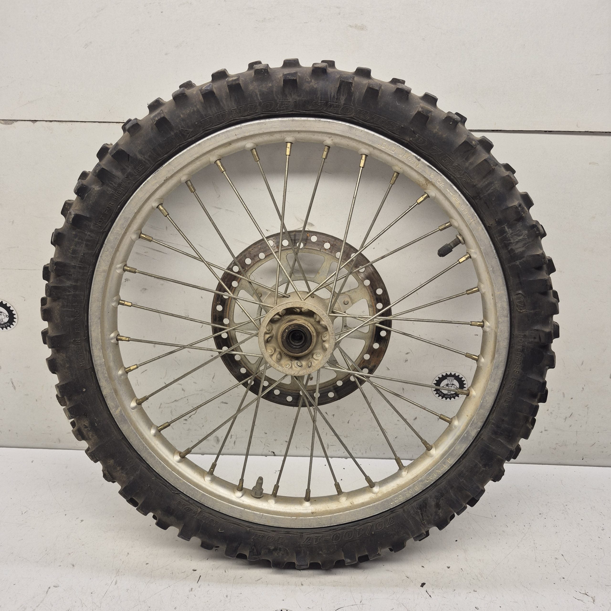 roue avant en l'état yamaha 80 yz 1993