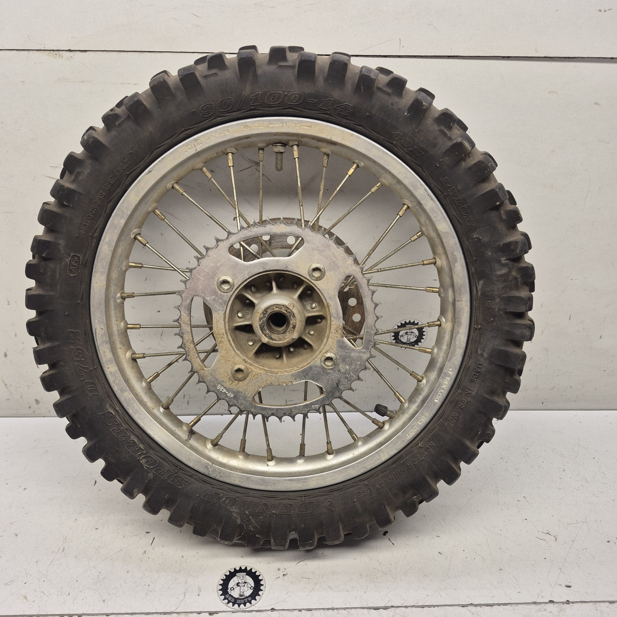 roue arriere yamaha 80 yz 1993