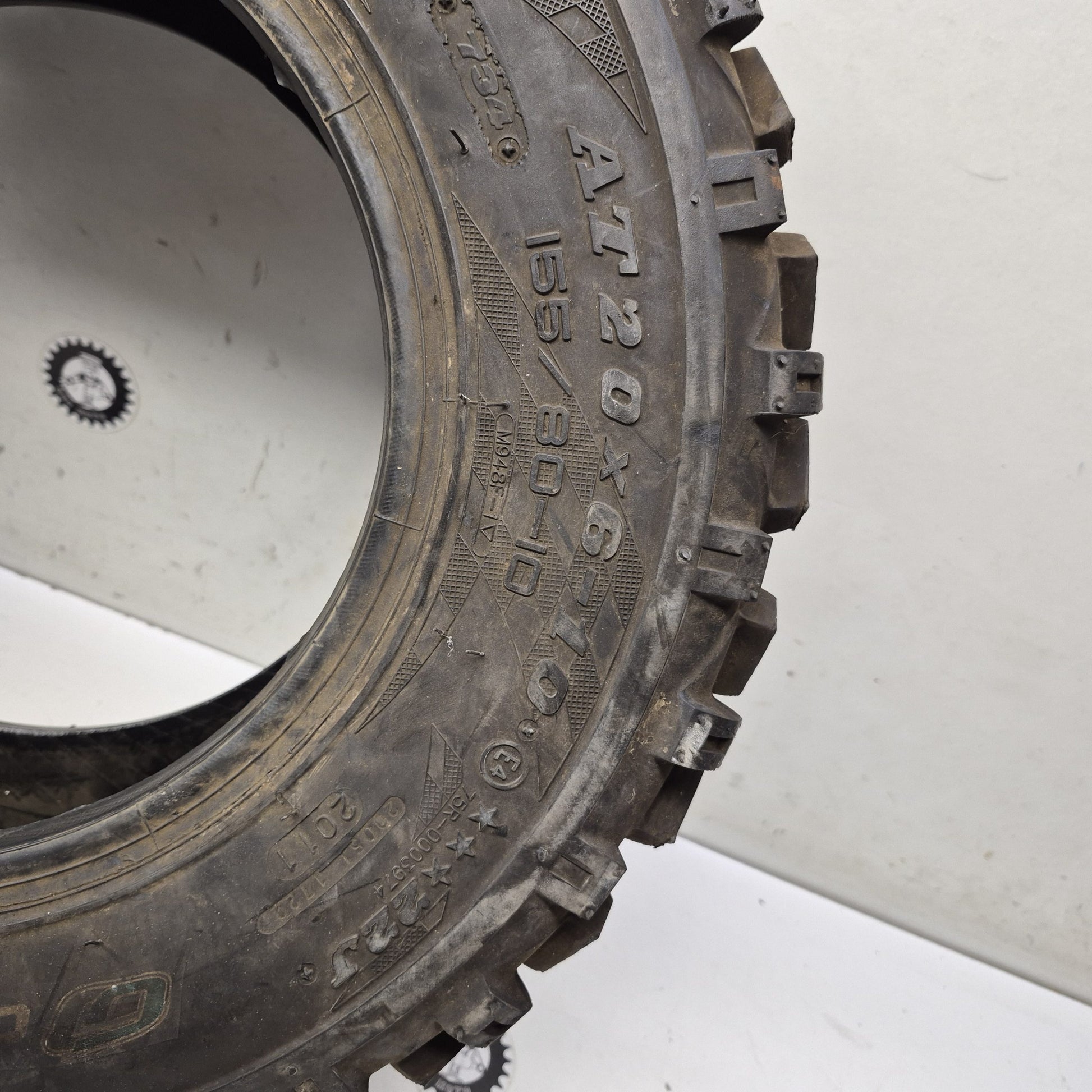 pneus coldspeed sx 20X6-10 bon état-4