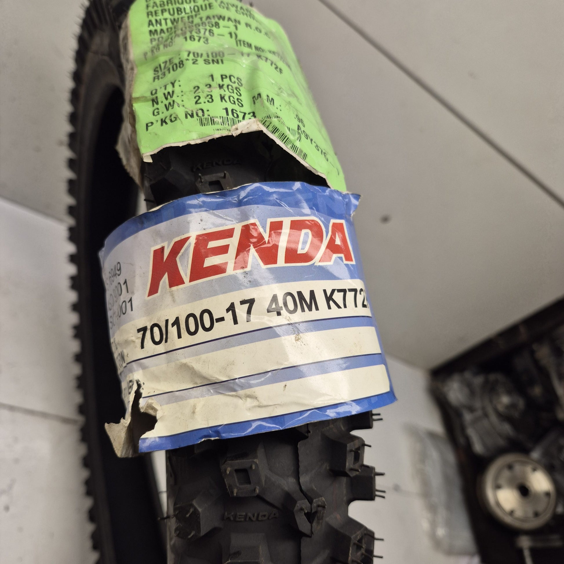 pneu neuf kenda 70/100-17-2
