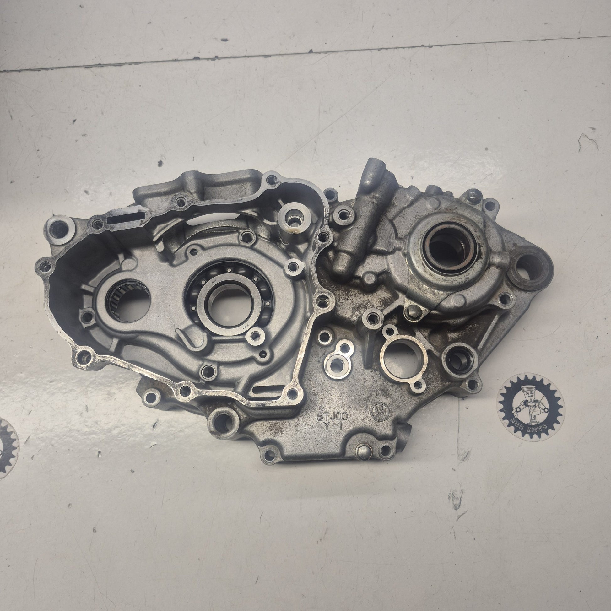carter moteur gauche yamaha 450 wrf 2004 5TJ00-1