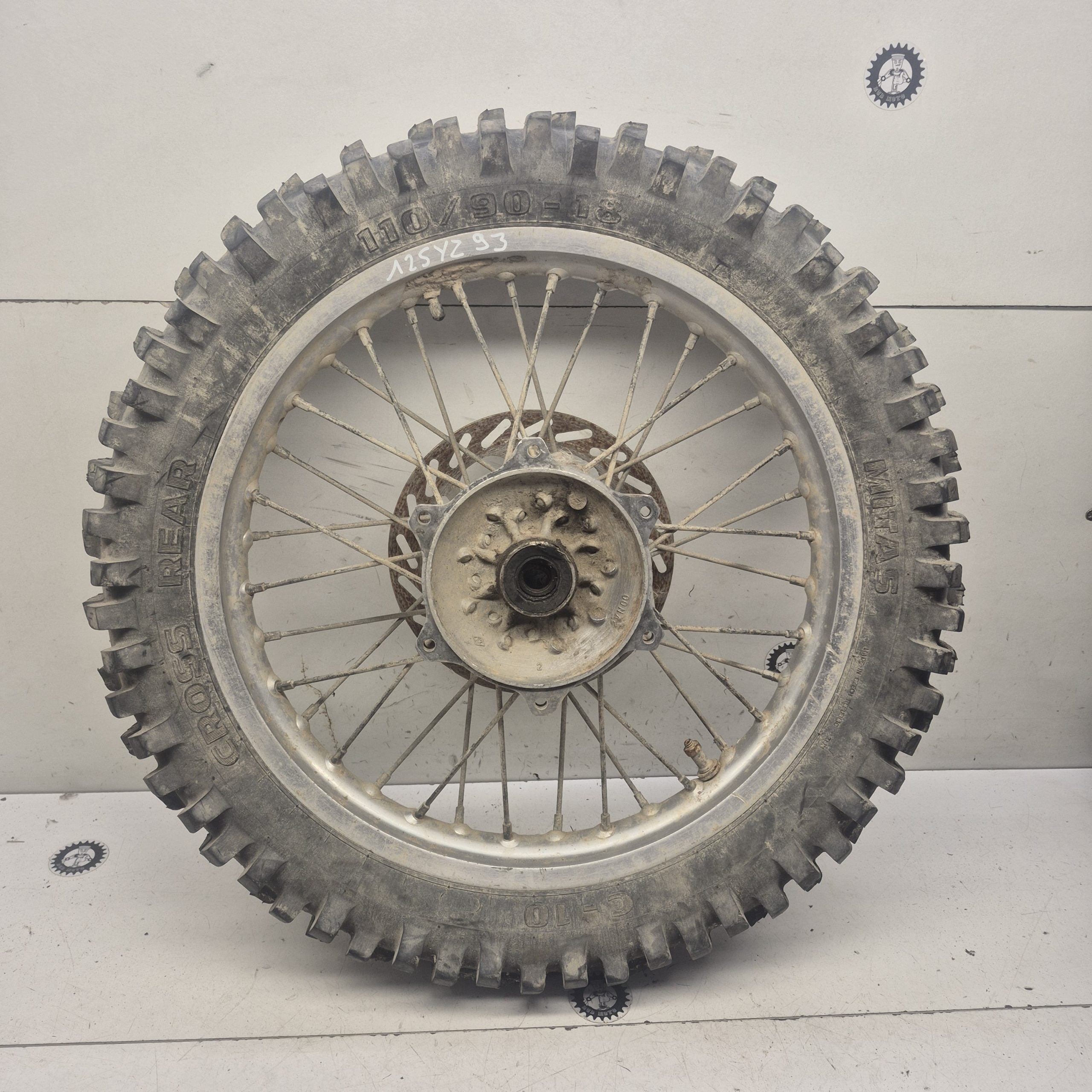 roue arriere yamaha 125 yz 1993 2VN00
