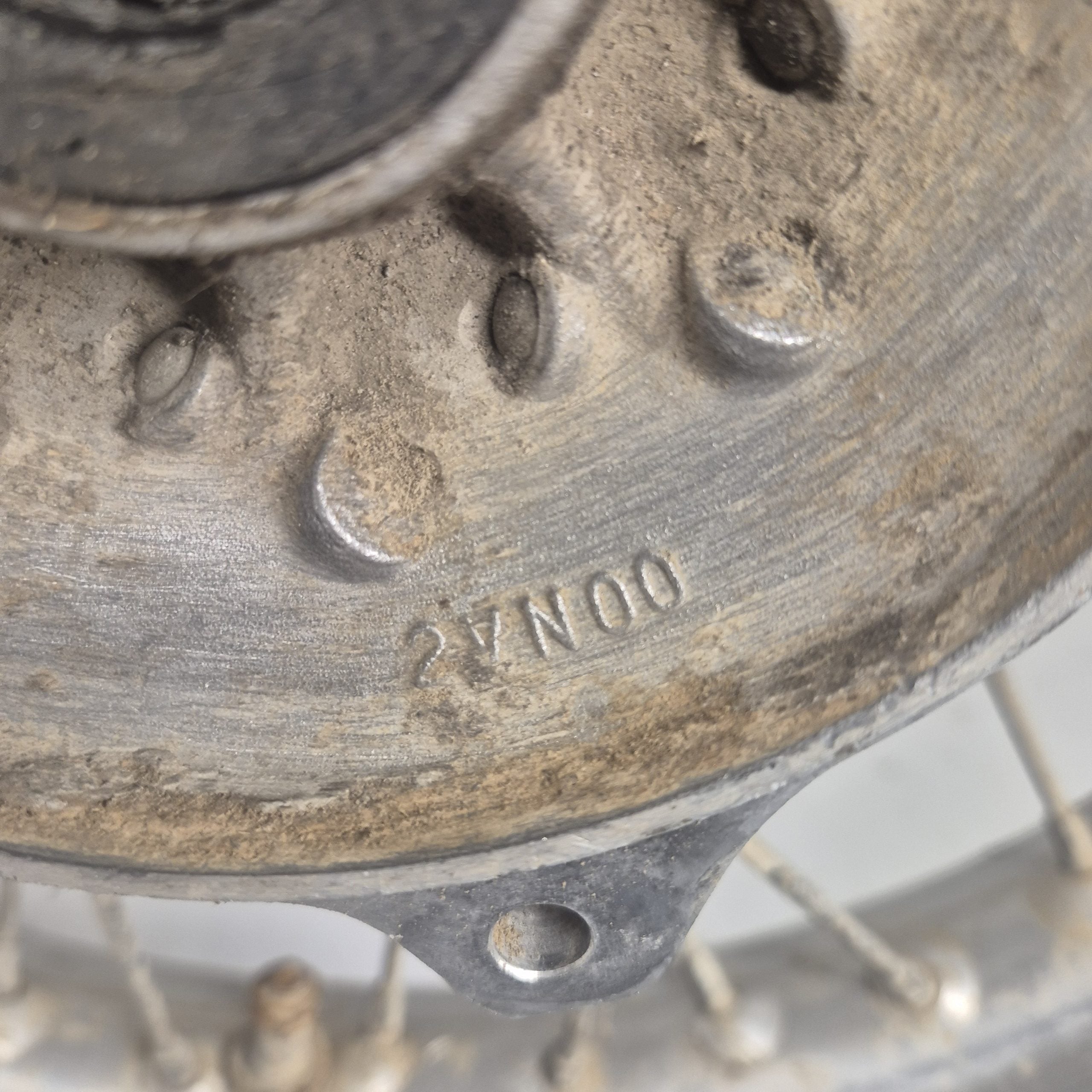 roue arriere yamaha 125 yz 1993 2VN00