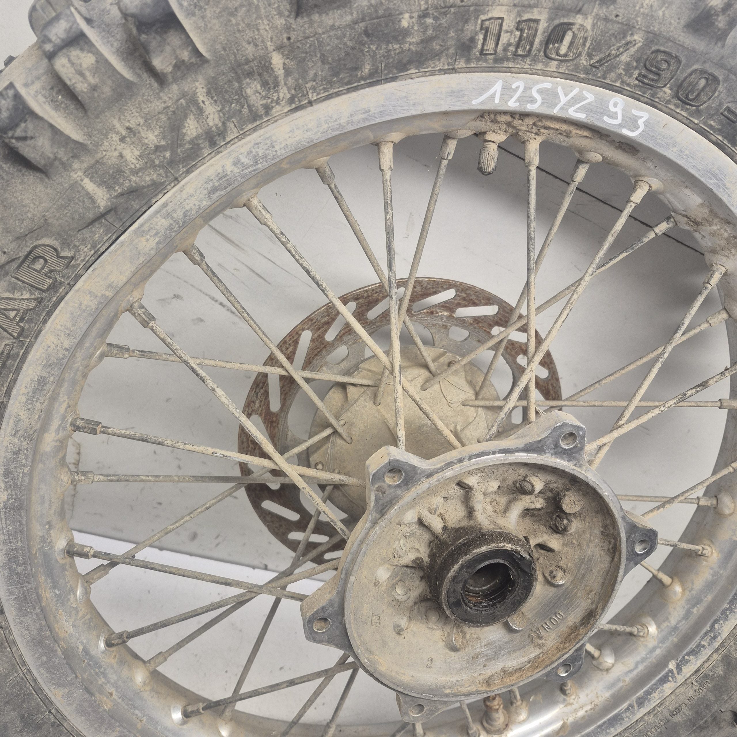 roue arriere yamaha 125 yz 1993 2VN00-3