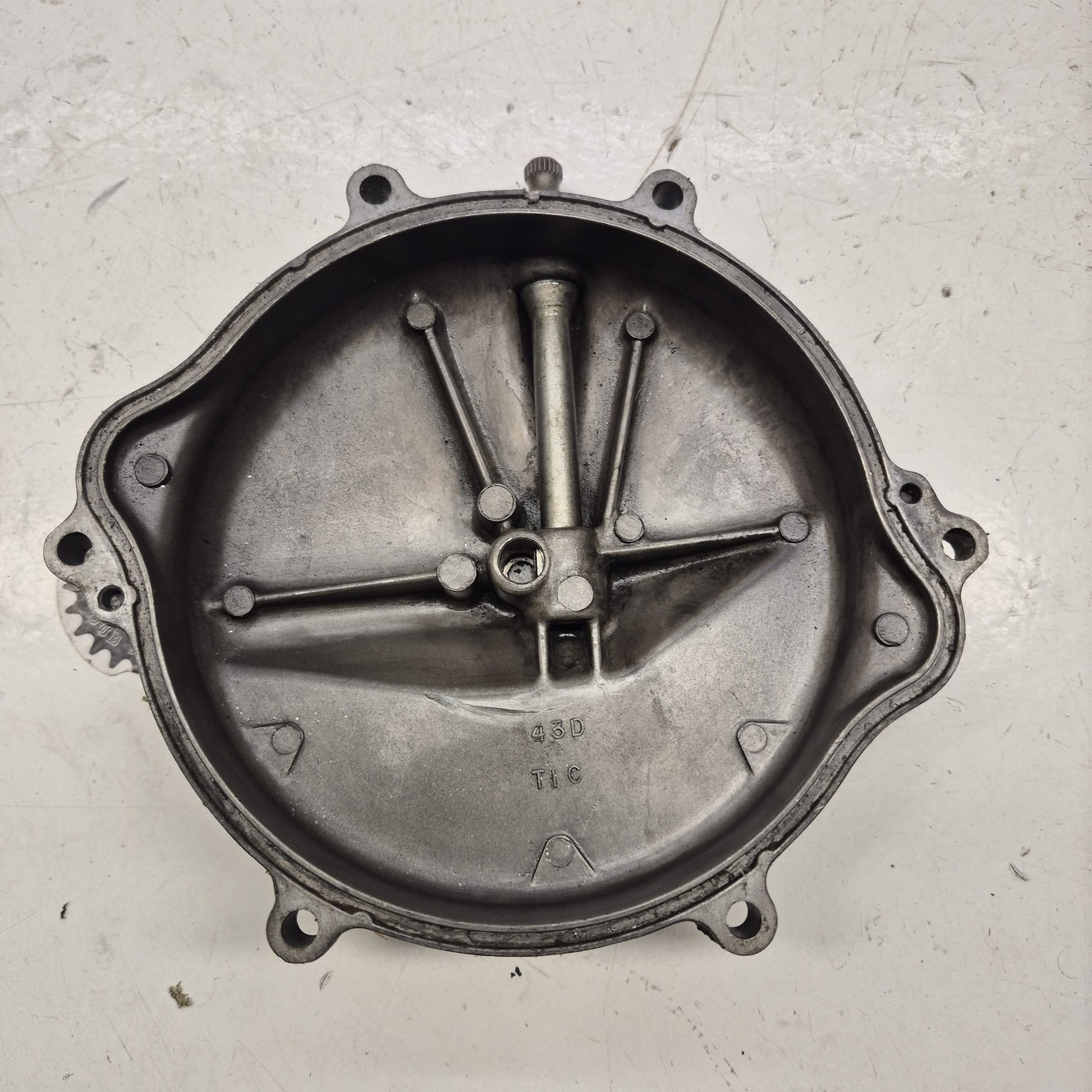 couvercle embrayage en l'état suzuki 125 rm 1993-3