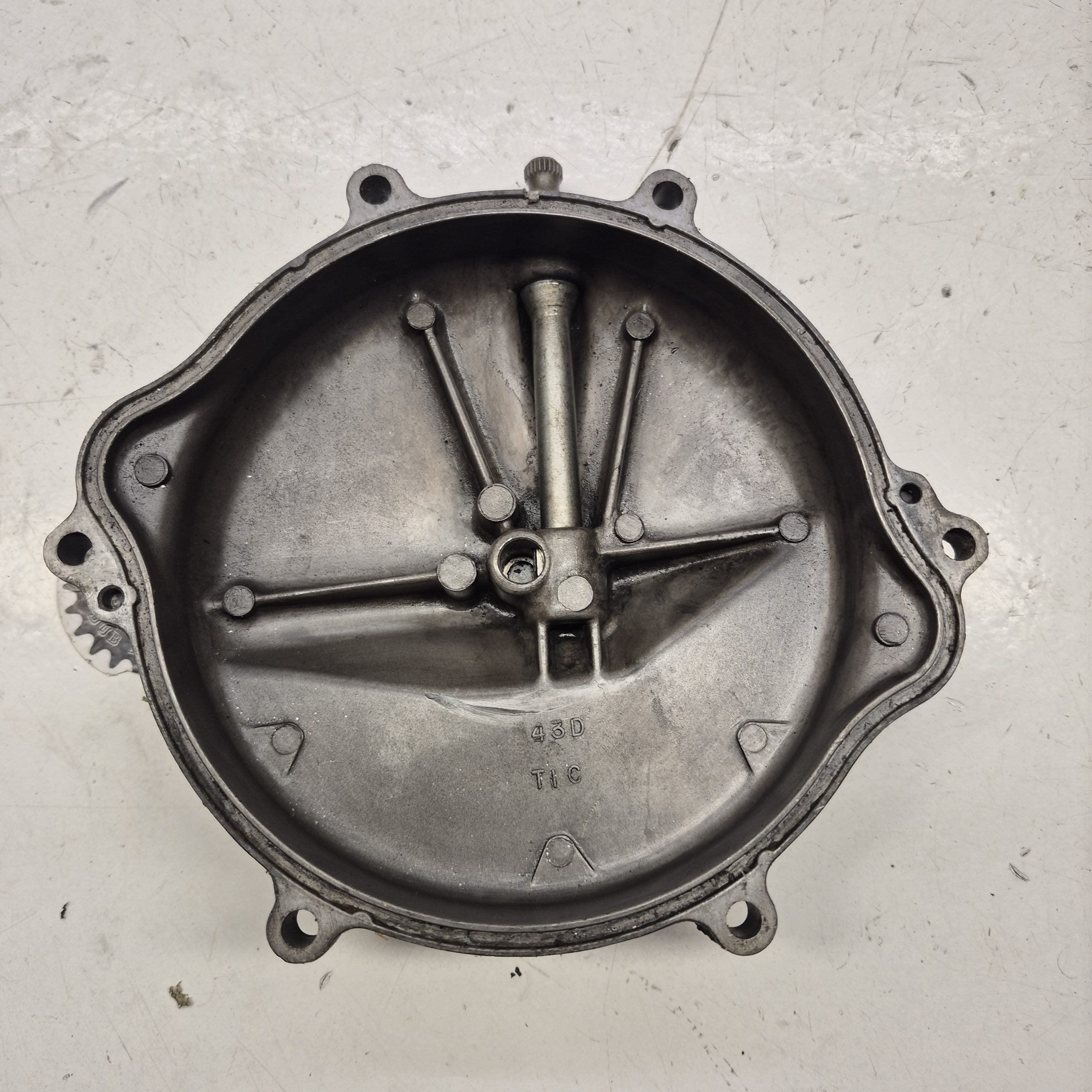 couvercle embrayage en l'état suzuki 125 rm 1993-3