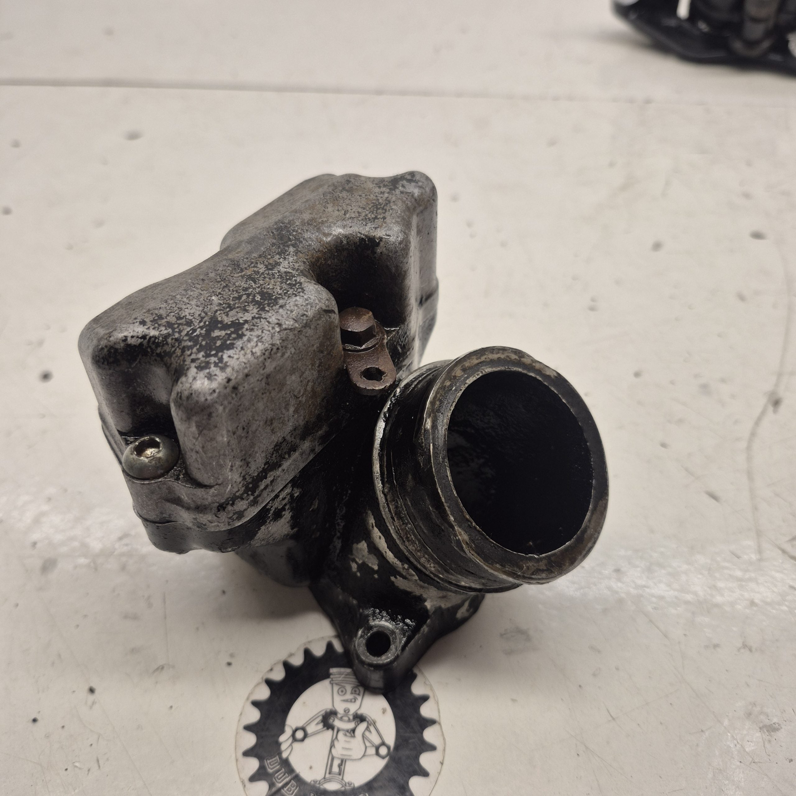 pipe echappement chambre auxiliaire honda 125 cr 1989