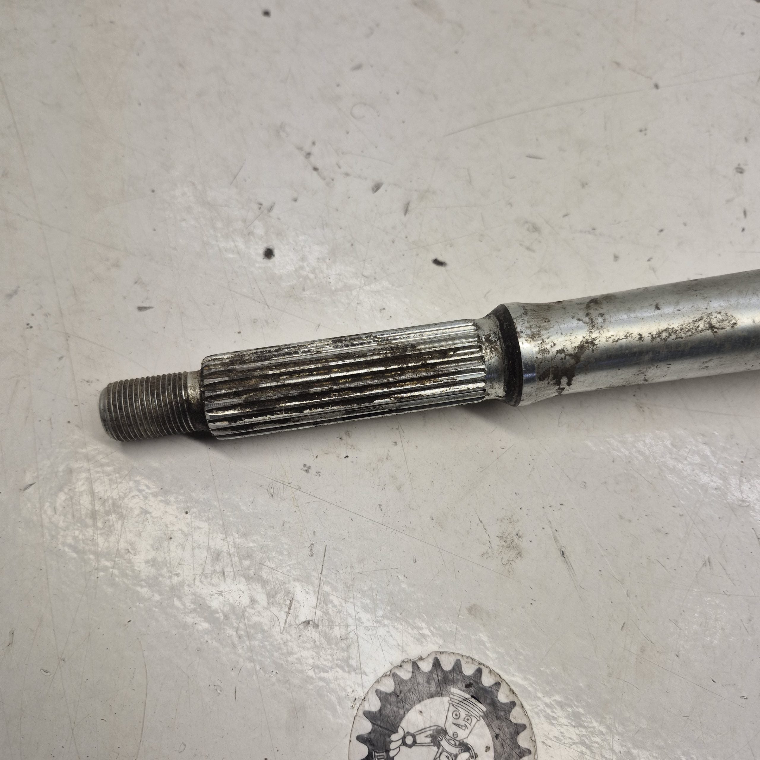 arbre de roue arriere ktm 450 505 sx