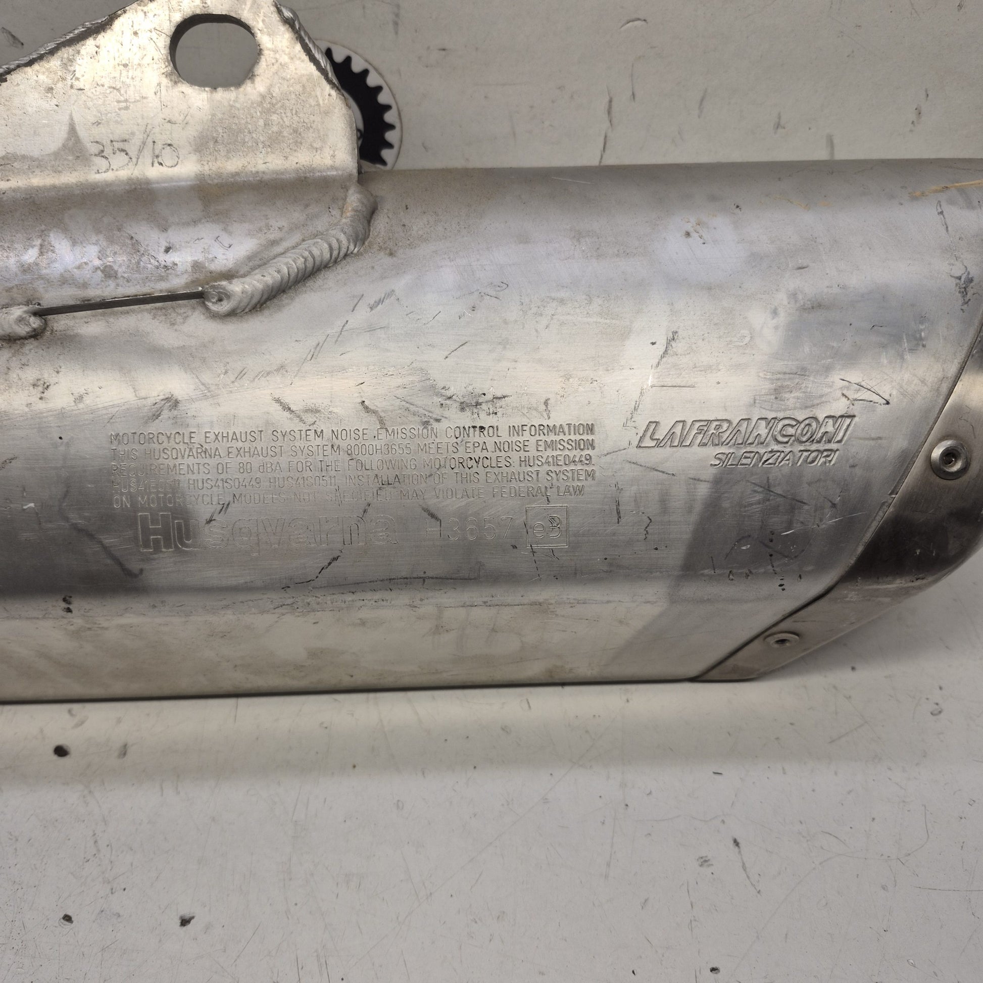 silencieux husqvarna 449/511 TE 2011-3