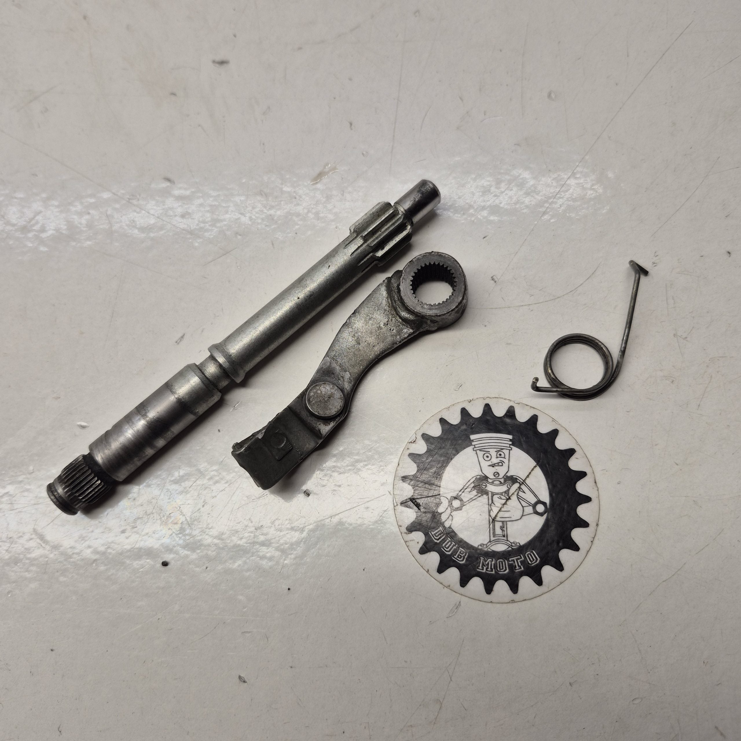 axe commande embrayage suzuki 80 85 rm