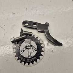 butee axe de kick kawasaki 65 kx-1