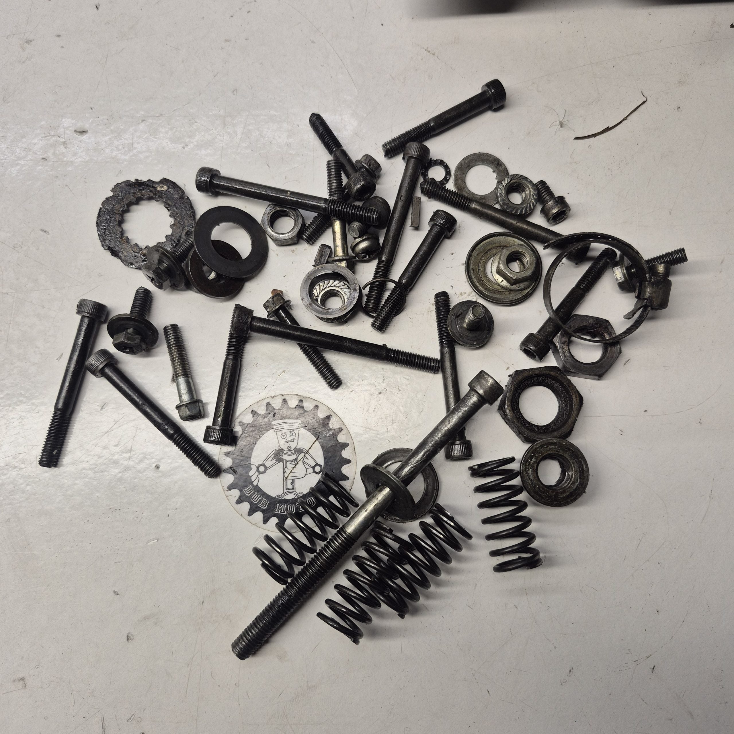 visserie moteur yamaha 125 yz 1990