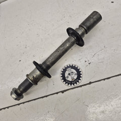 axe roue avant kawasaki 125 kx 2002-1