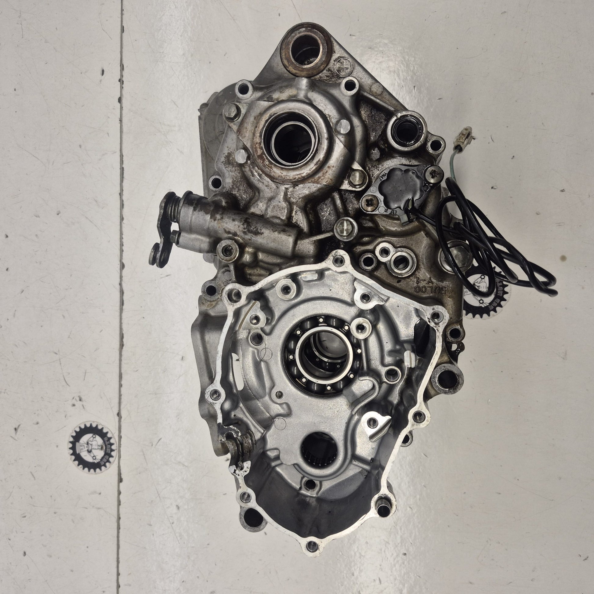 carters moteur yamaha 250 yzf 2003 5UL00-4