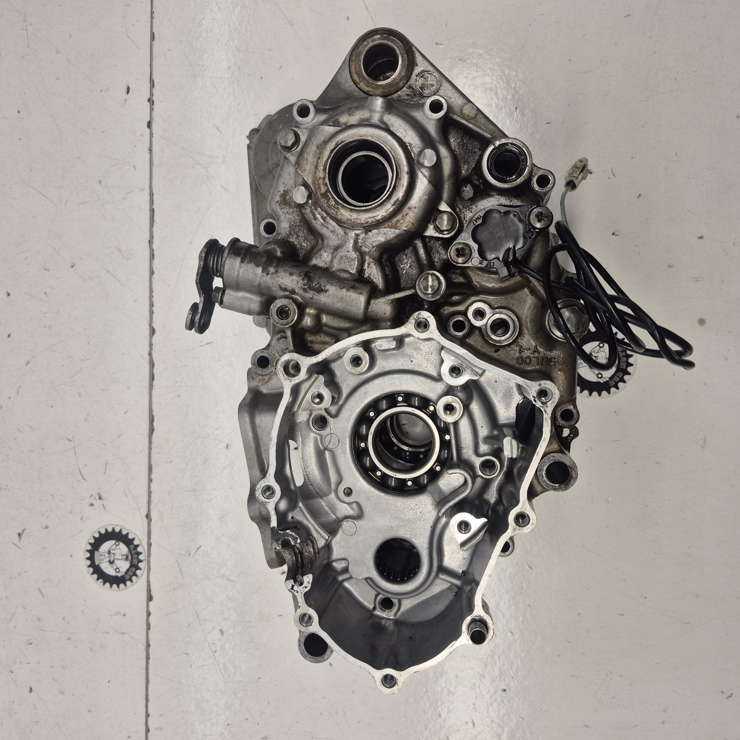 carters moteur yamaha 250 yzf 2003 5UL00-4