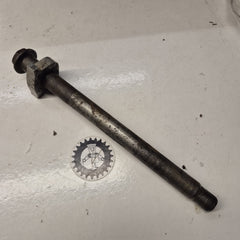 axe roue arriere honda 125 cr 1989-1