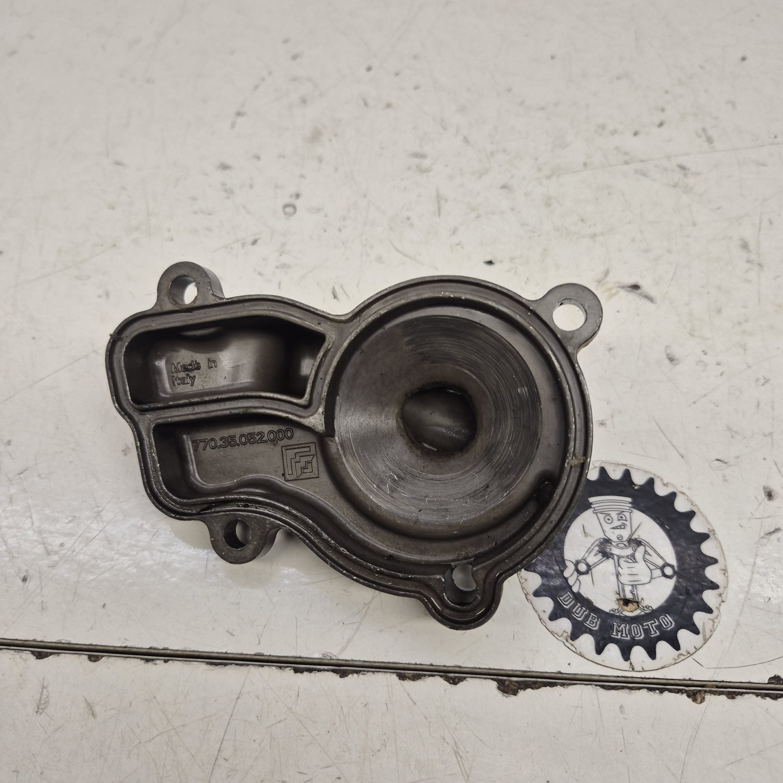 couvercle pompe a eau ktm 250 excf sxf 2008