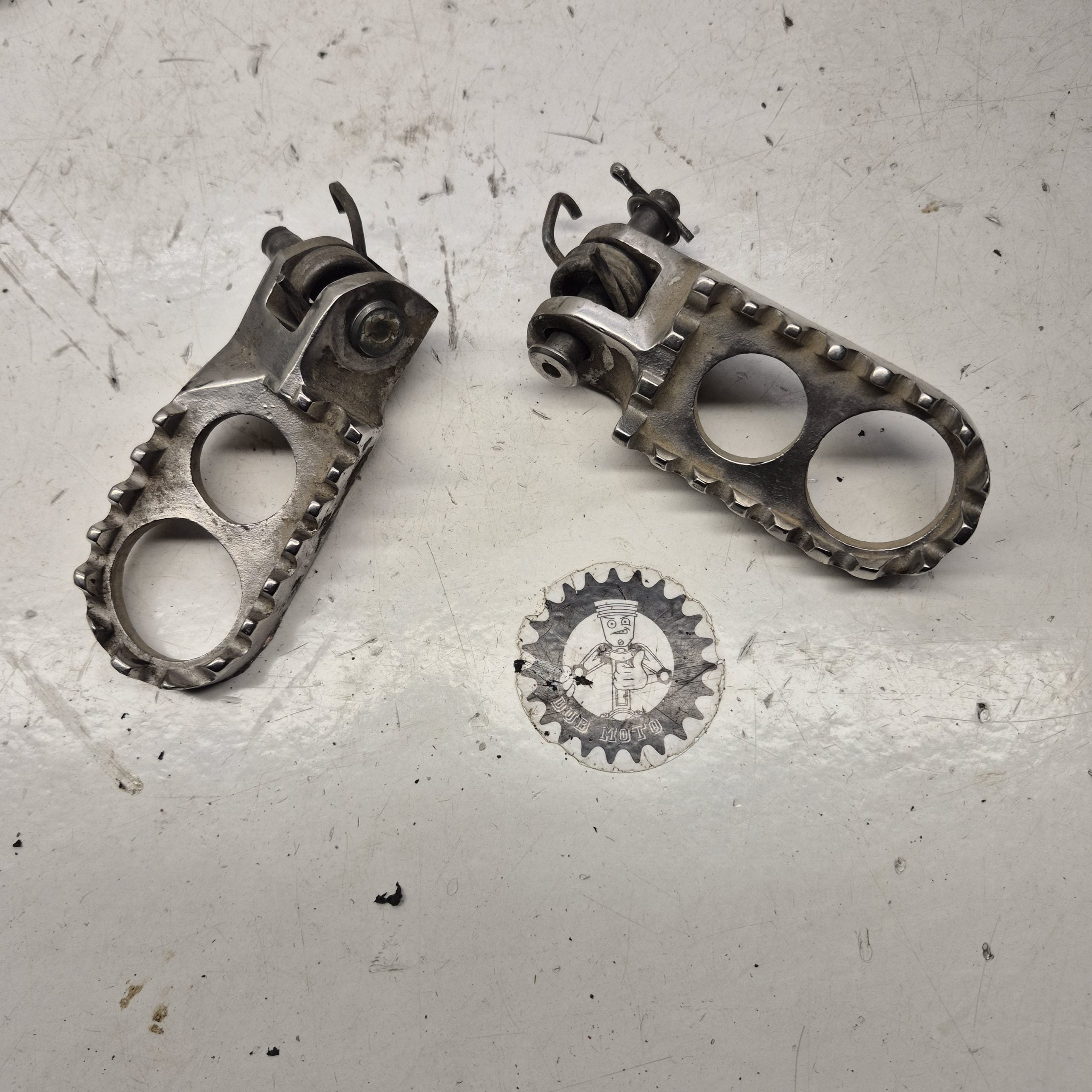 cales pieds kawasaki 125 kx 1998