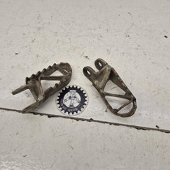 cales pieds honda 85 cr 1998-1