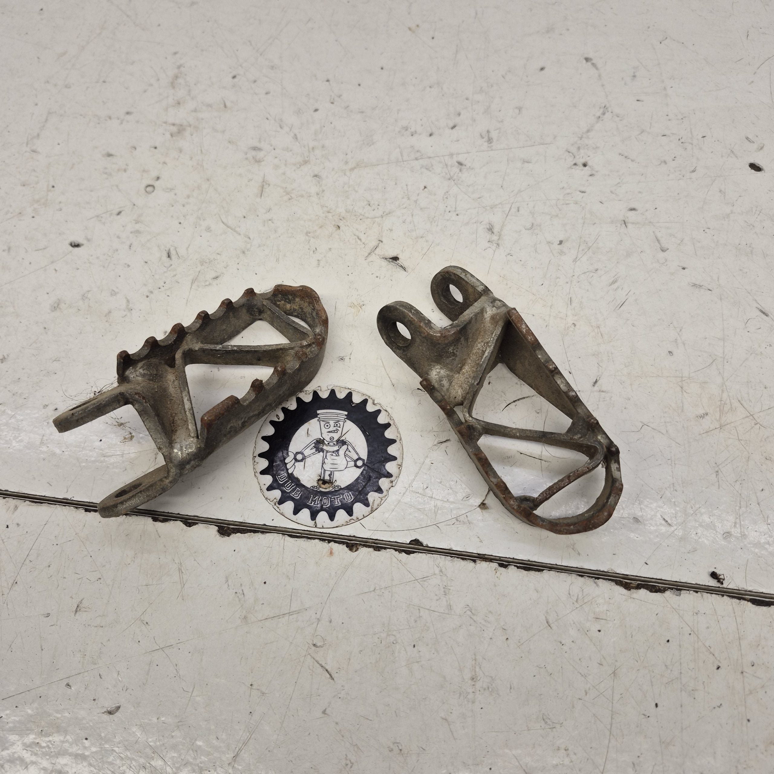 cales pieds honda 85 cr 1998